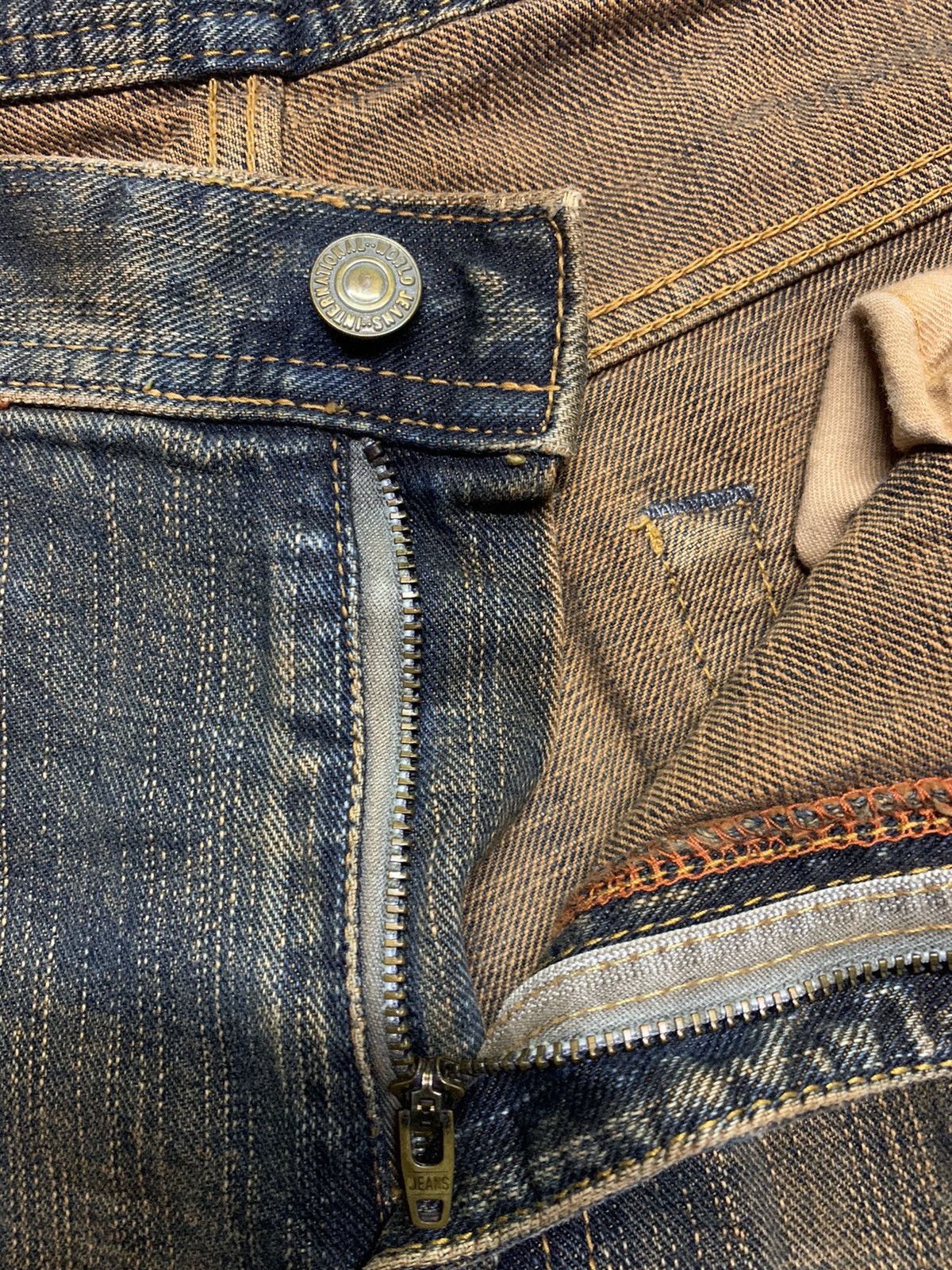 Designer × Japanese Brand World jeans international Size US 34 / EU 50 - 13 Thumbnail