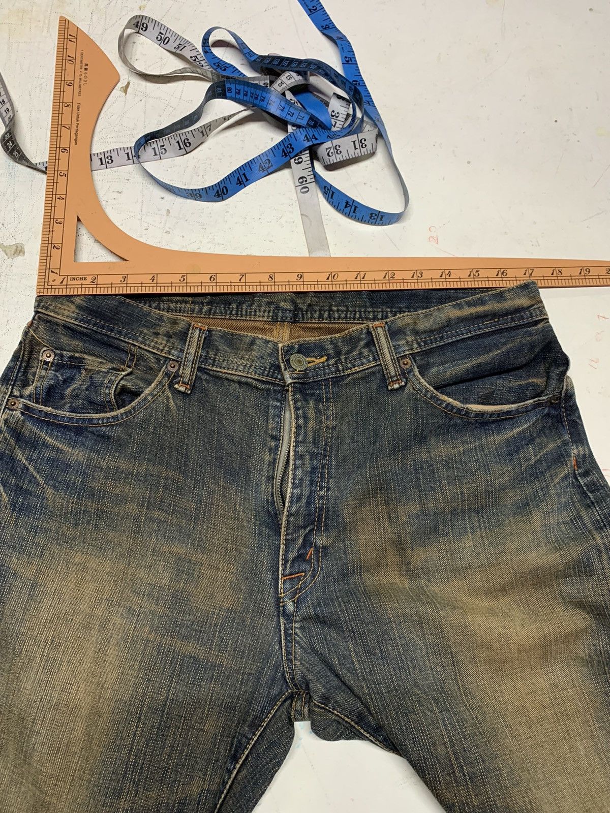 Designer × Japanese Brand World jeans international Size US 34 / EU 50 - 11 Thumbnail