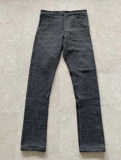 ISSEY MIYAKE MEN Takashi Murakami Printed Cotton Pants (Trousers) Grey XL