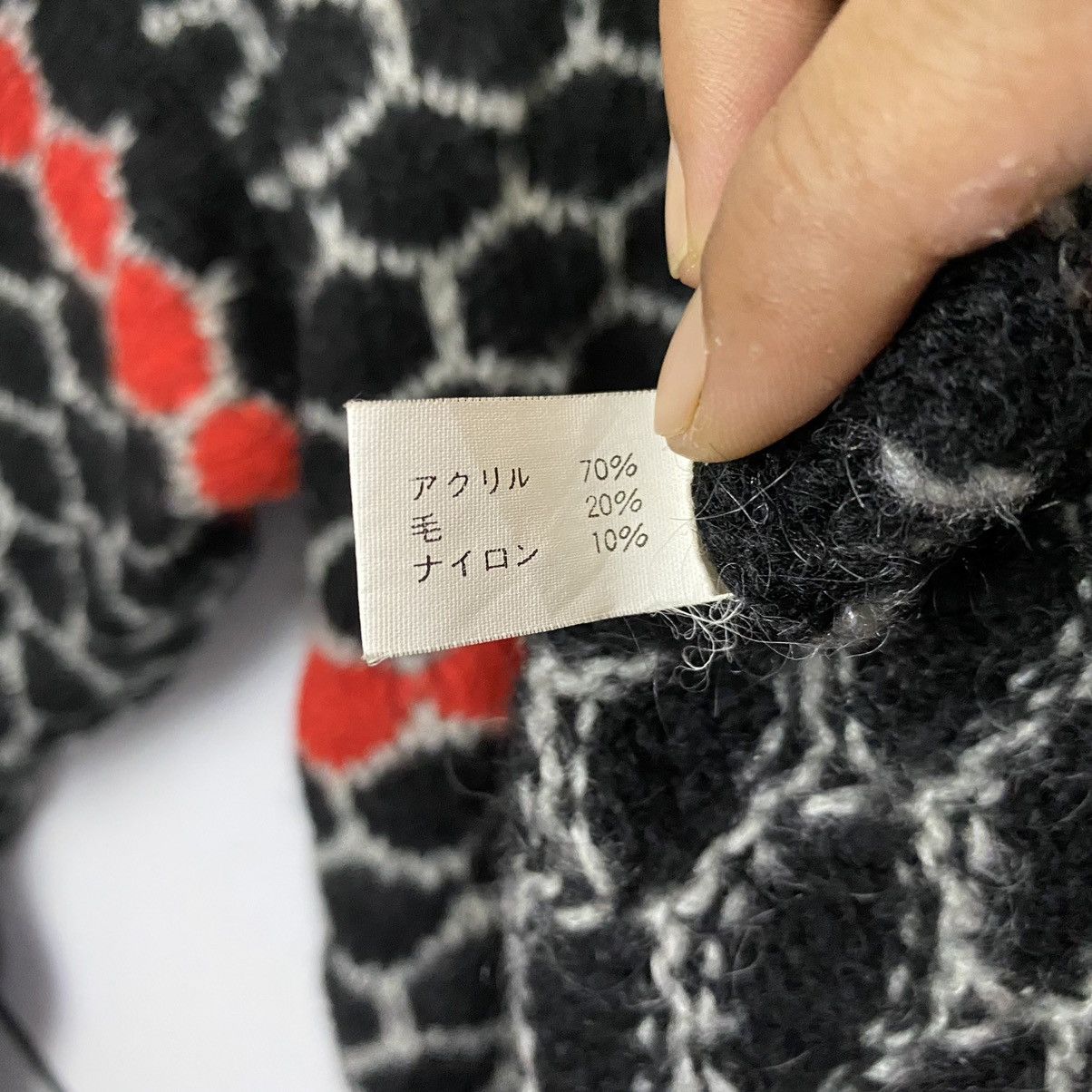Aran Isles Knitwear × Japanese Brand Vintage Japanese Brand Honeycomb Mohair Wool Knitwear Jumper Size L / US 10 / IT 46 - 8 Thumbnail