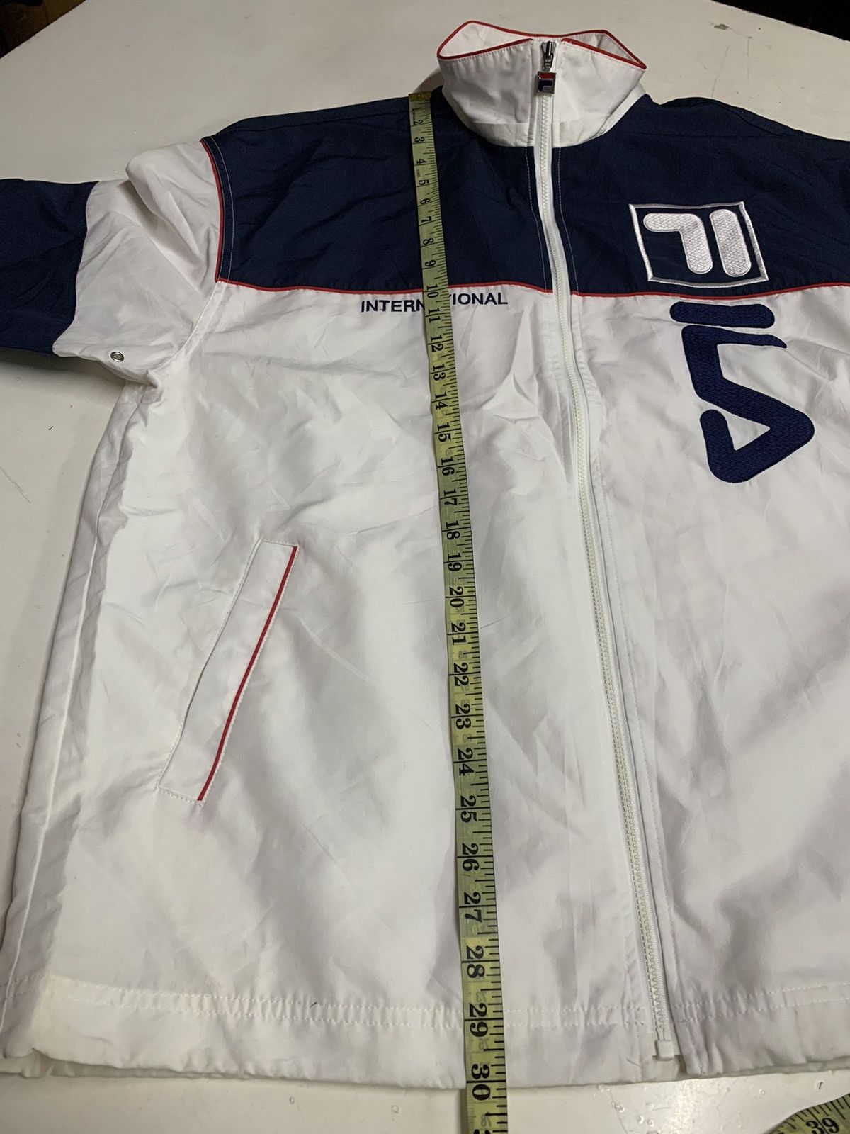 Fila Filament windbreaker Size US XL / EU 56 / 4 - 18 Thumbnail