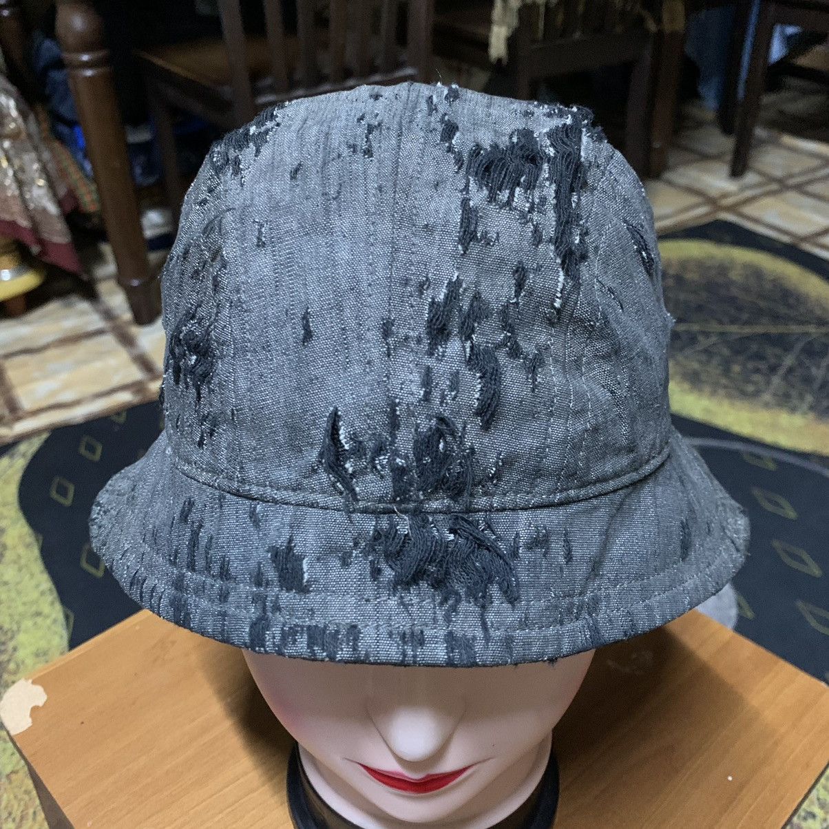 Kapital × Vintage Japanese Brand Distressed Design Bucket Hat Inspired Kapital Size ONE SIZE - 4 Thumbnail