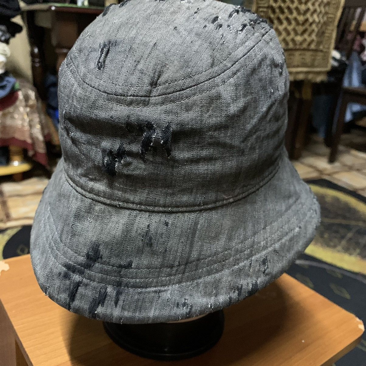 Kapital × Vintage Japanese Brand Distressed Design Bucket Hat Inspired Kapital Size ONE SIZE - 5 Thumbnail