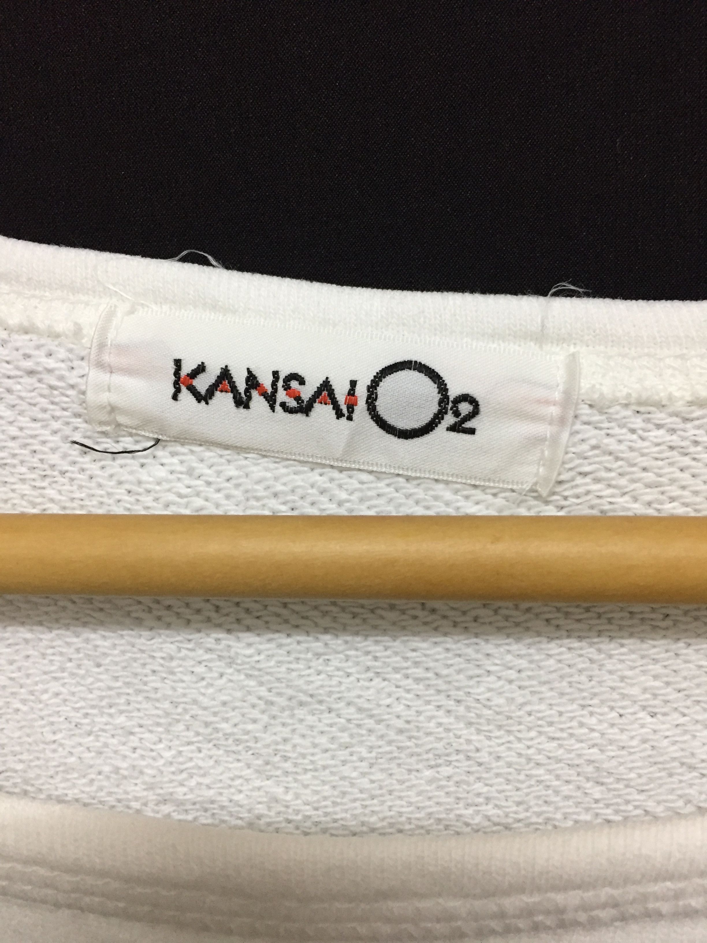 Kansai Yamamoto 80's ancient One Eye Arabic word sweatshirt Size L / US 10 / IT 46 - 13 Thumbnail