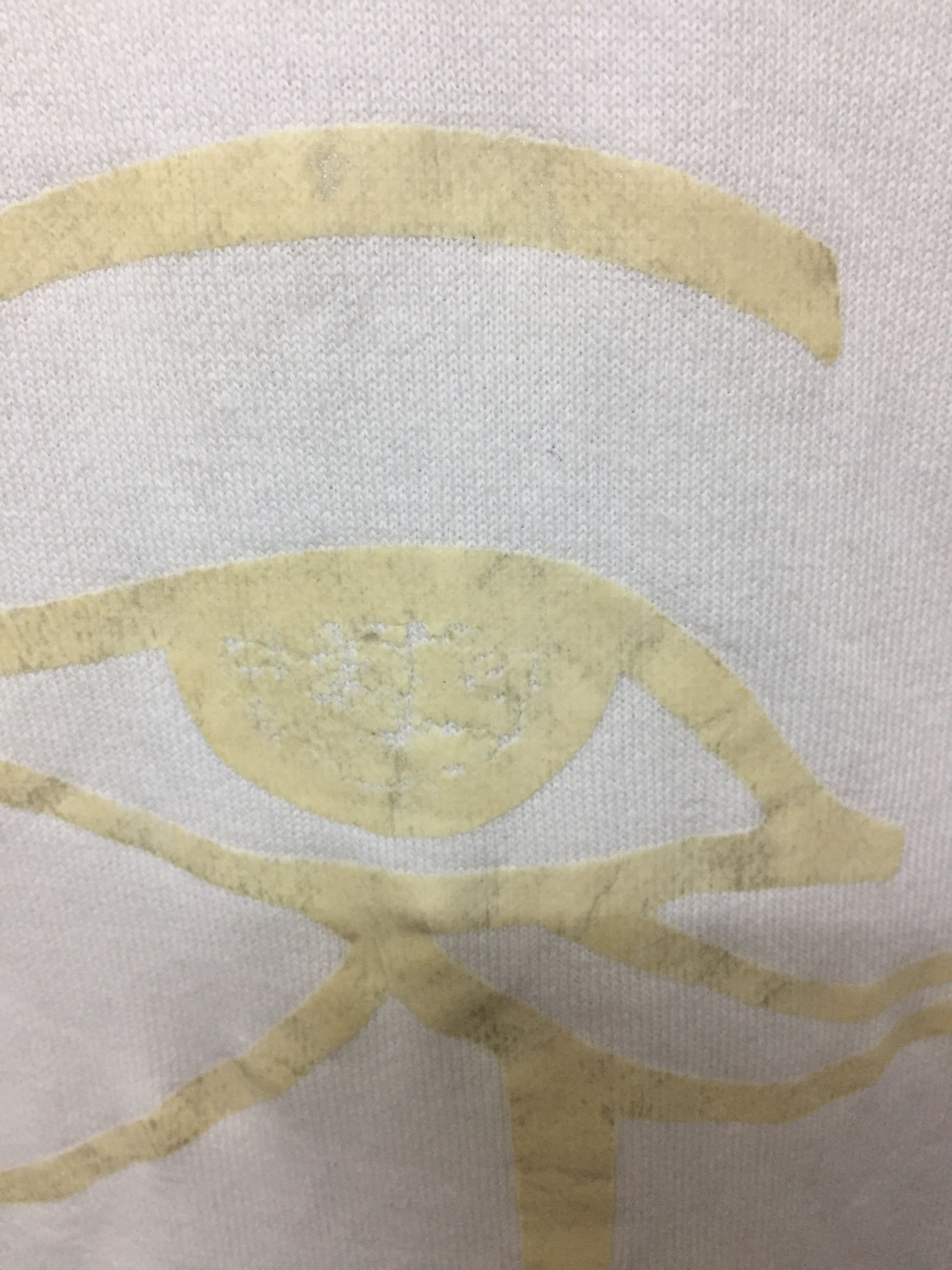 Kansai Yamamoto 80's ancient One Eye Arabic word sweatshirt Size L / US 10 / IT 46 - 8 Thumbnail