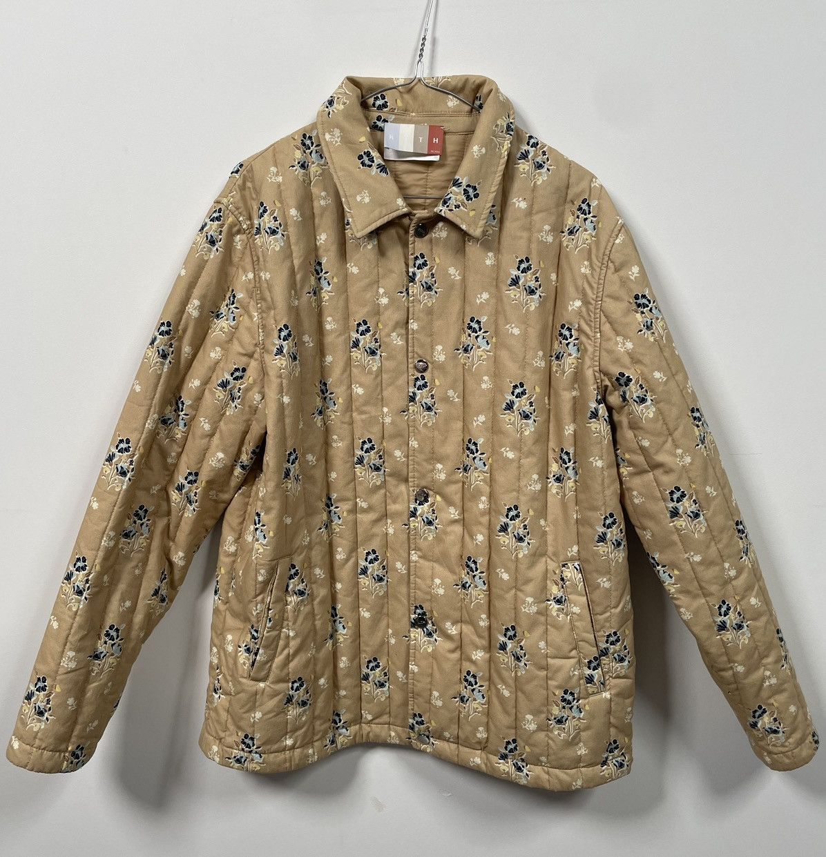 Kith Kith Carmine Coaches Jacket - SS2022 - Canvas Natural M | Grailed
