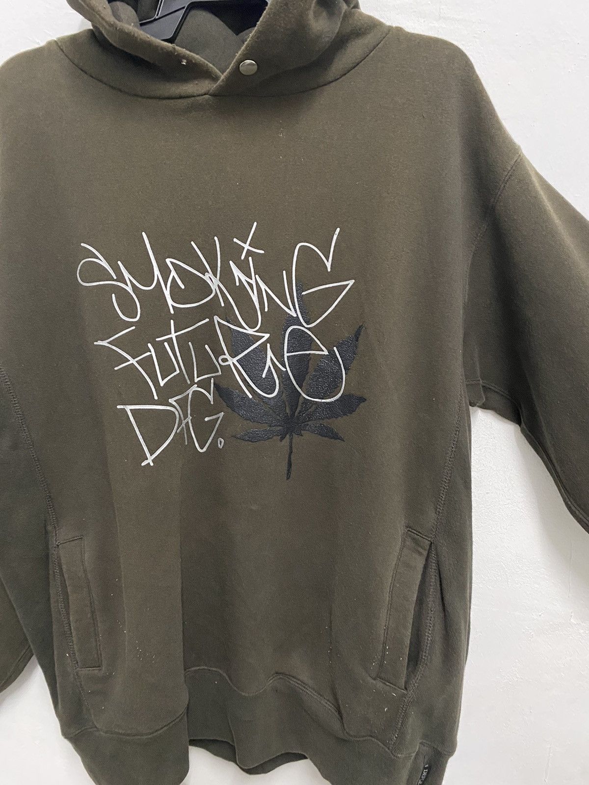Other VTG DFG Smoking Future Hoodie Size US L / EU 52-54 / 3 - 3 Thumbnail