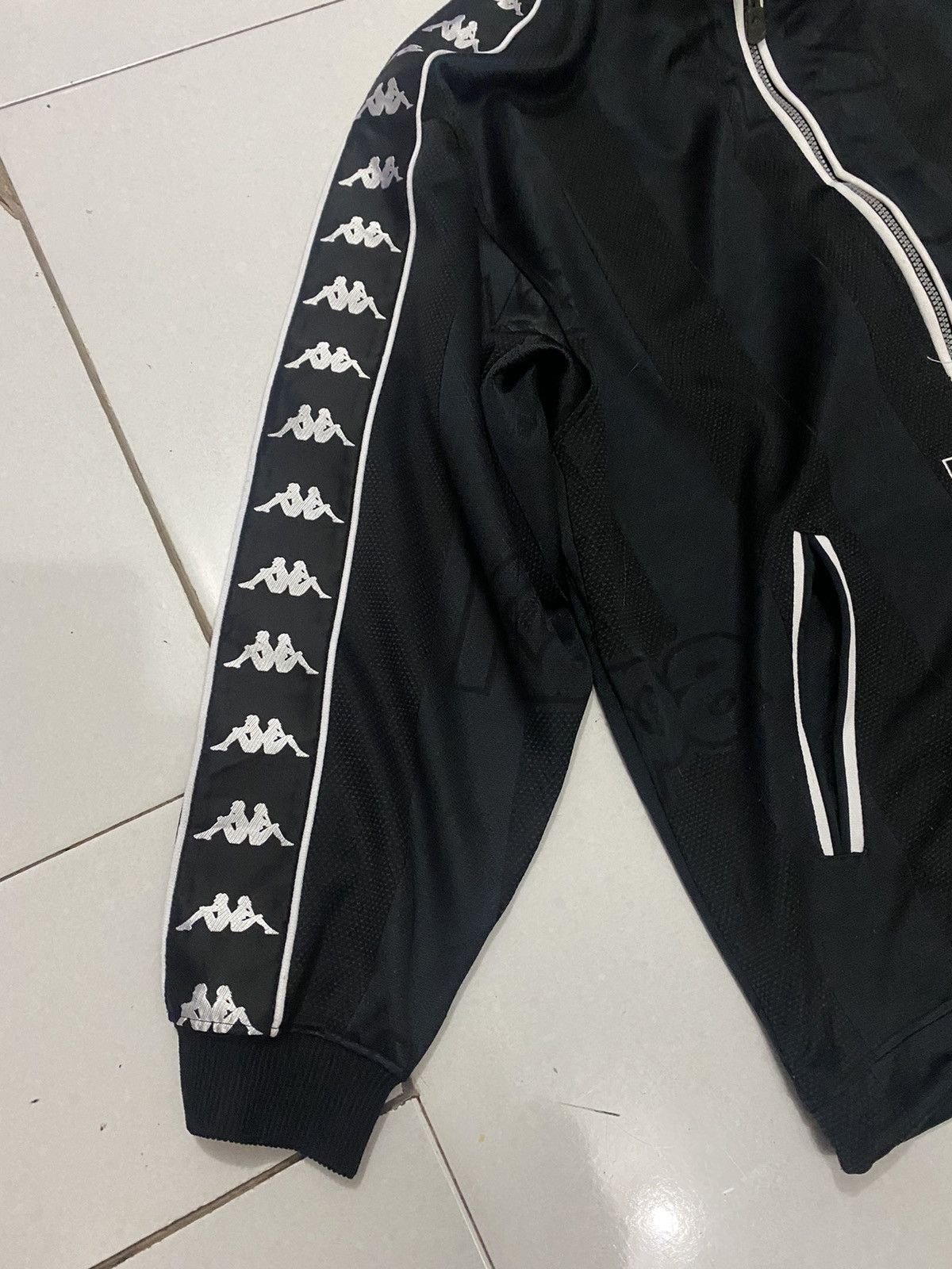 Kappa 🔥Vintage🔥 90’s Kappa Tape Halfzipper Hoodie Size US M / EU 48-50 / 2 - 3 Thumbnail