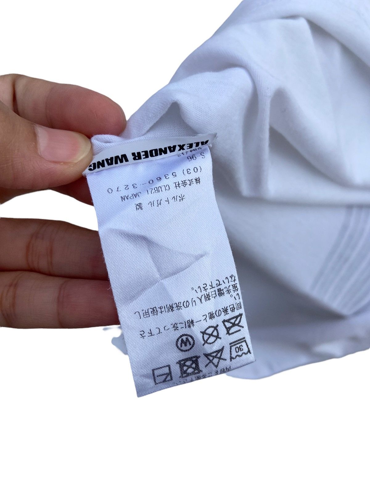 Alexander Wang Alexander Wang Spellout Tshirt Size US M / EU 48-50 / 2 - 4 Thumbnail