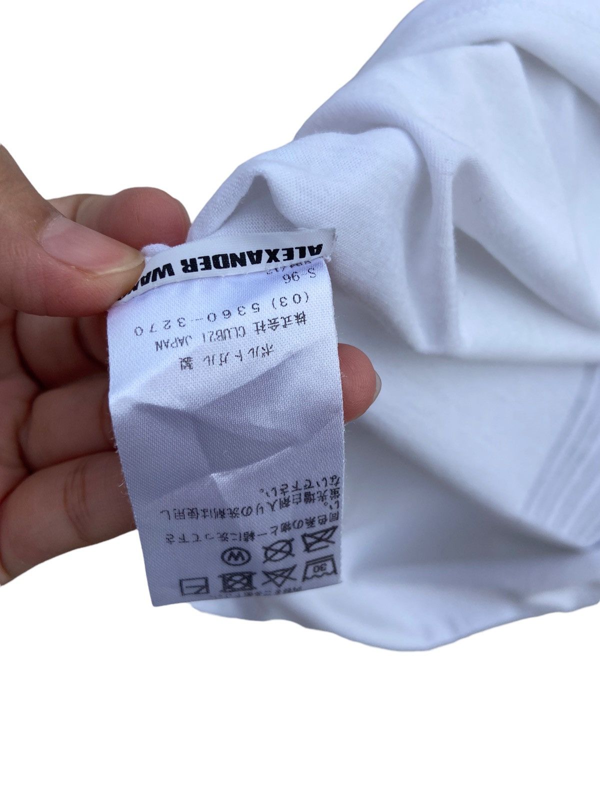 Alexander Wang Alexander Wang Spellout Tshirt Size US M / EU 48-50 / 2 - 3 Thumbnail