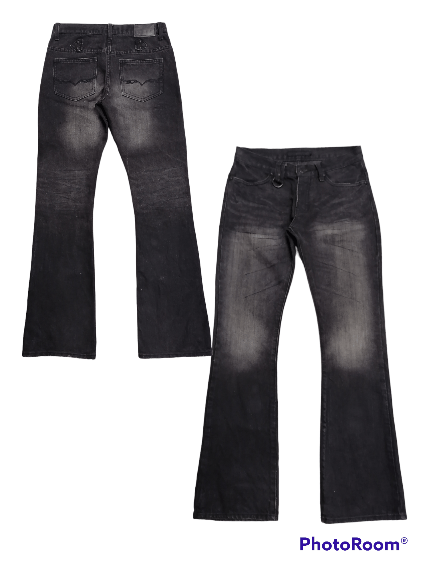 Hysteric Glamour × Japanese Brand Rare Japan Brand Fuga Flare Distressed Denim Jeans Size US 28 / EU 44 - 1 Thumbnail