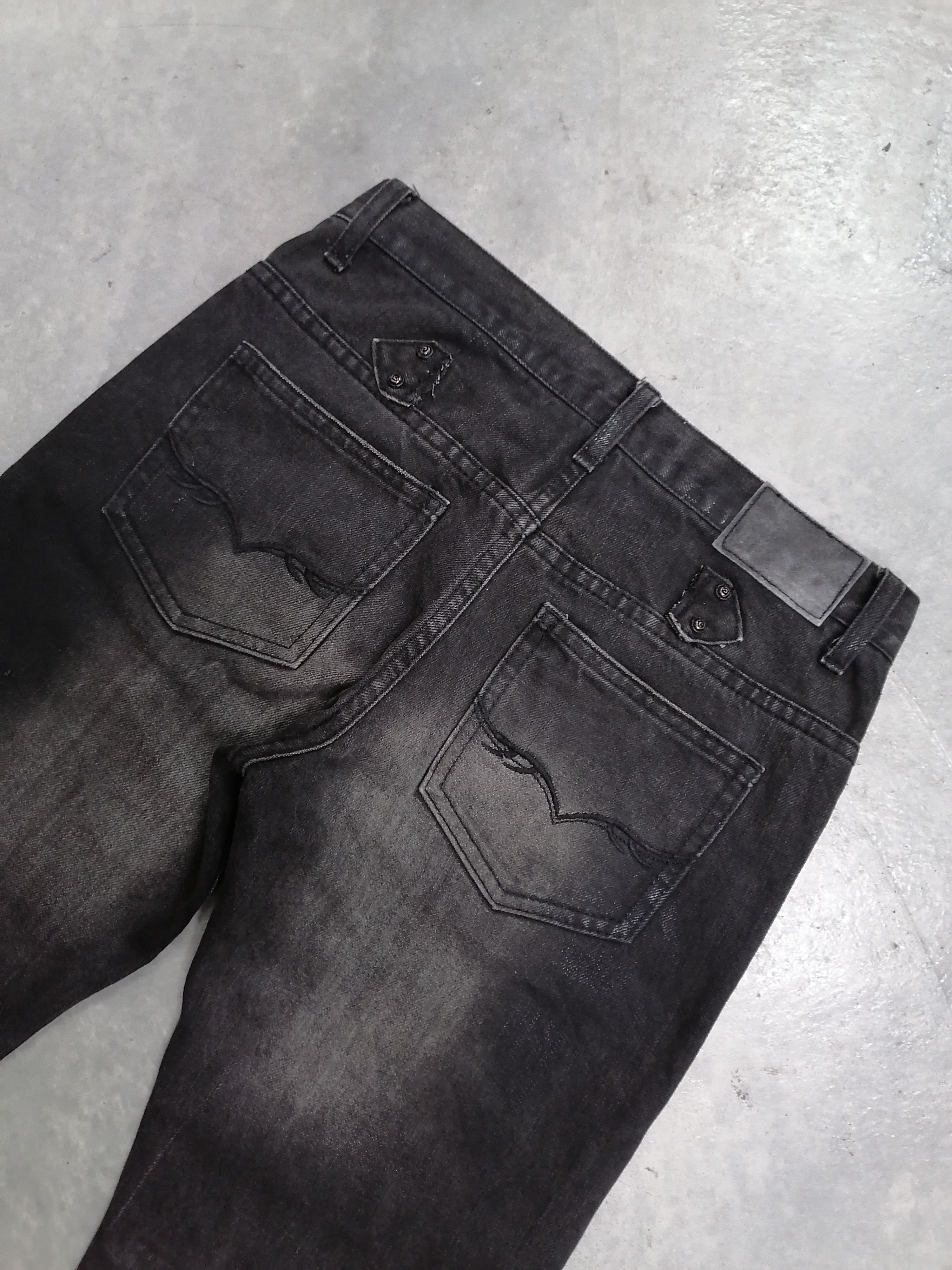 Hysteric Glamour × Japanese Brand Rare Japan Brand Fuga Flare Distressed Denim Jeans Size US 28 / EU 44 - 8 Thumbnail
