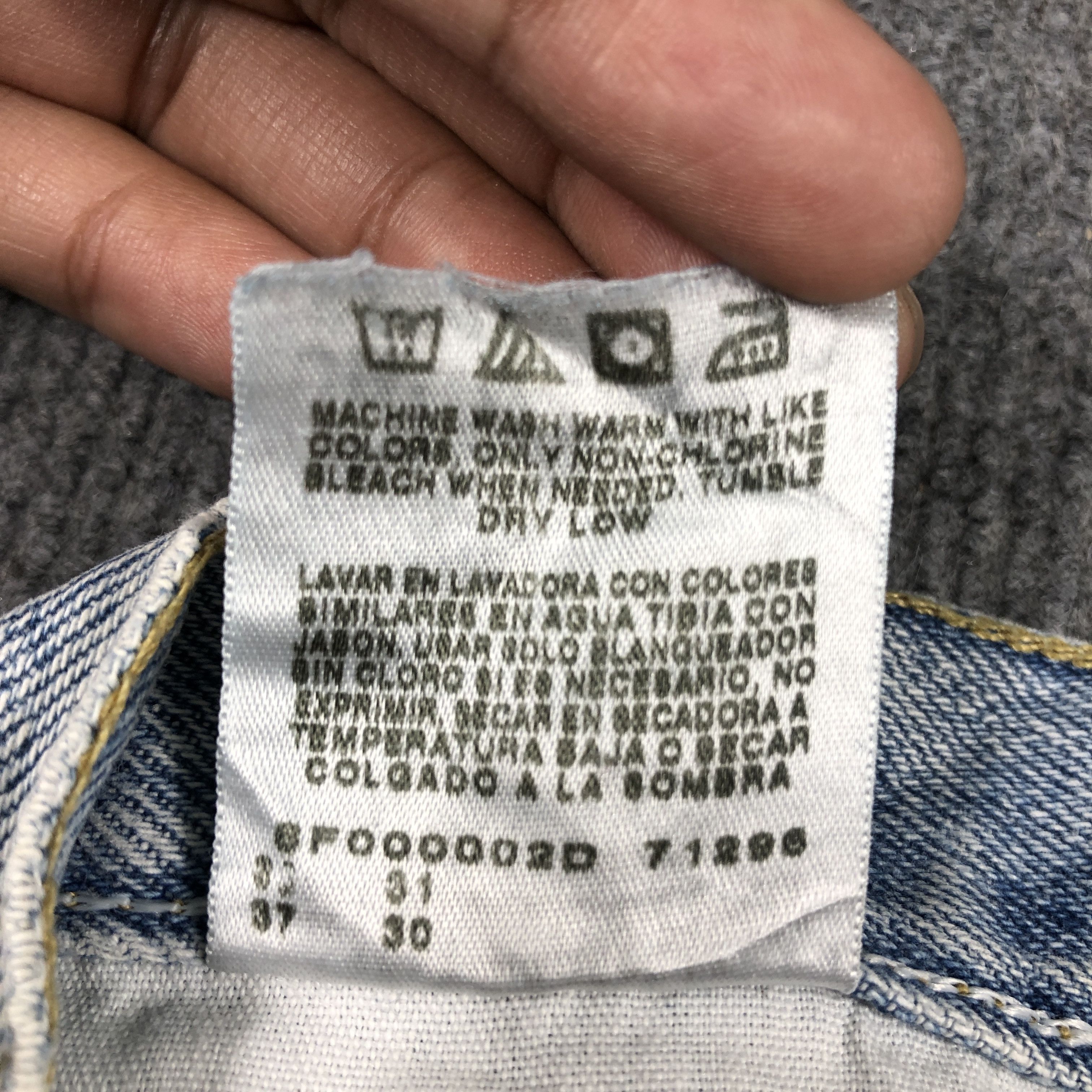 Lee × Vintage Vintage Lee Light Blue Wash Jeans L787 Size US 36 / EU 52 - 10 Thumbnail