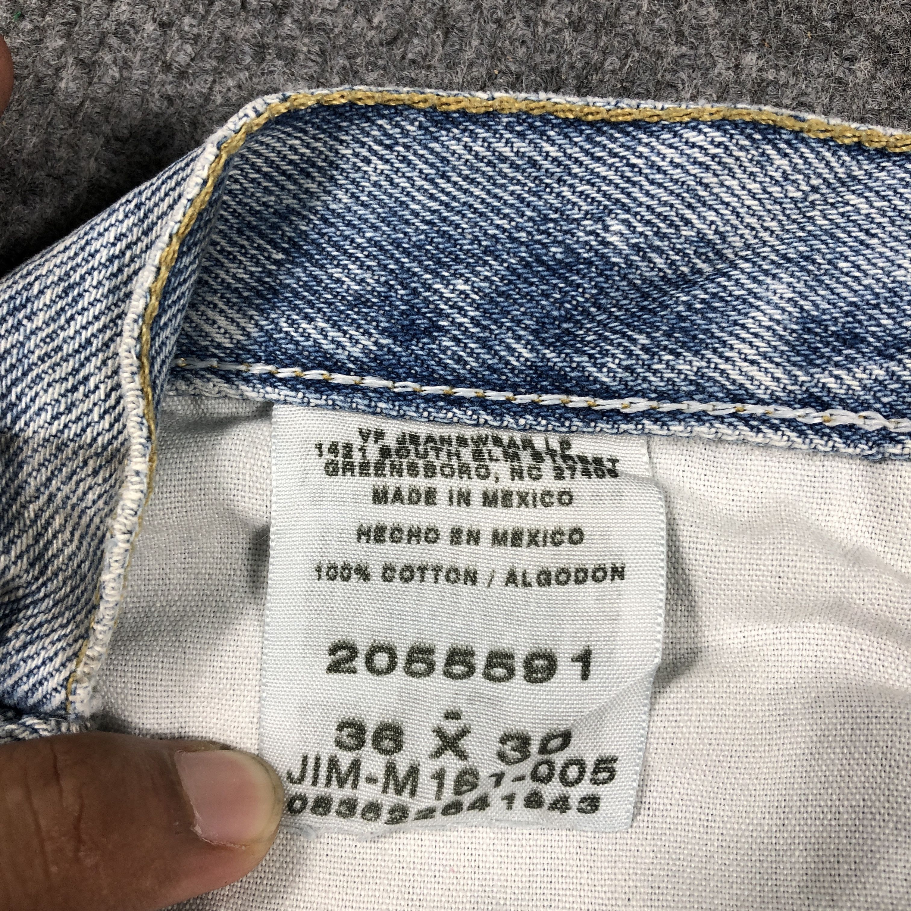 Lee × Vintage Vintage Lee Light Blue Wash Jeans L787 Size US 36 / EU 52 - 9 Thumbnail