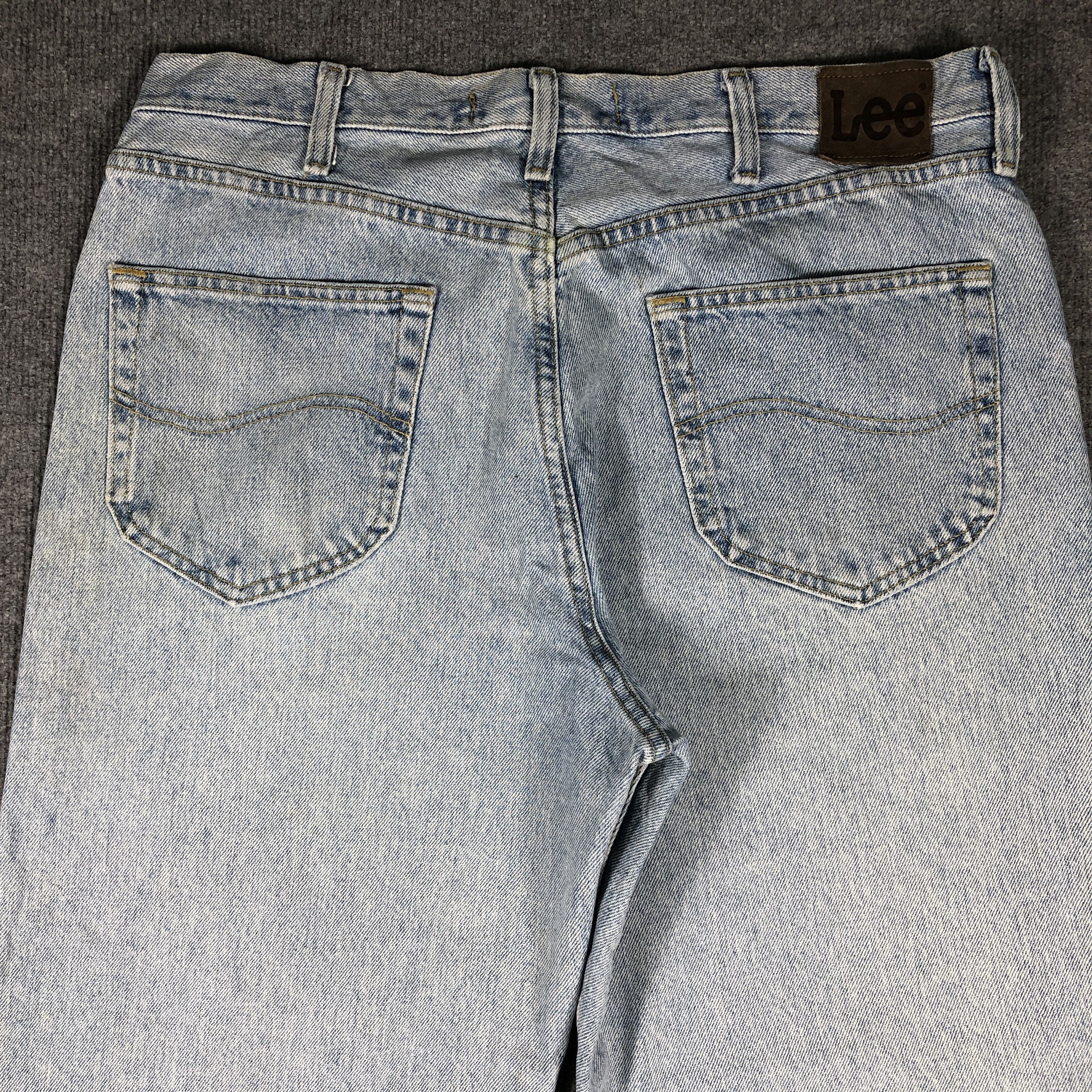 Lee × Vintage Vintage Lee Light Blue Wash Jeans L787 Size US 36 / EU 52 - 6 Thumbnail