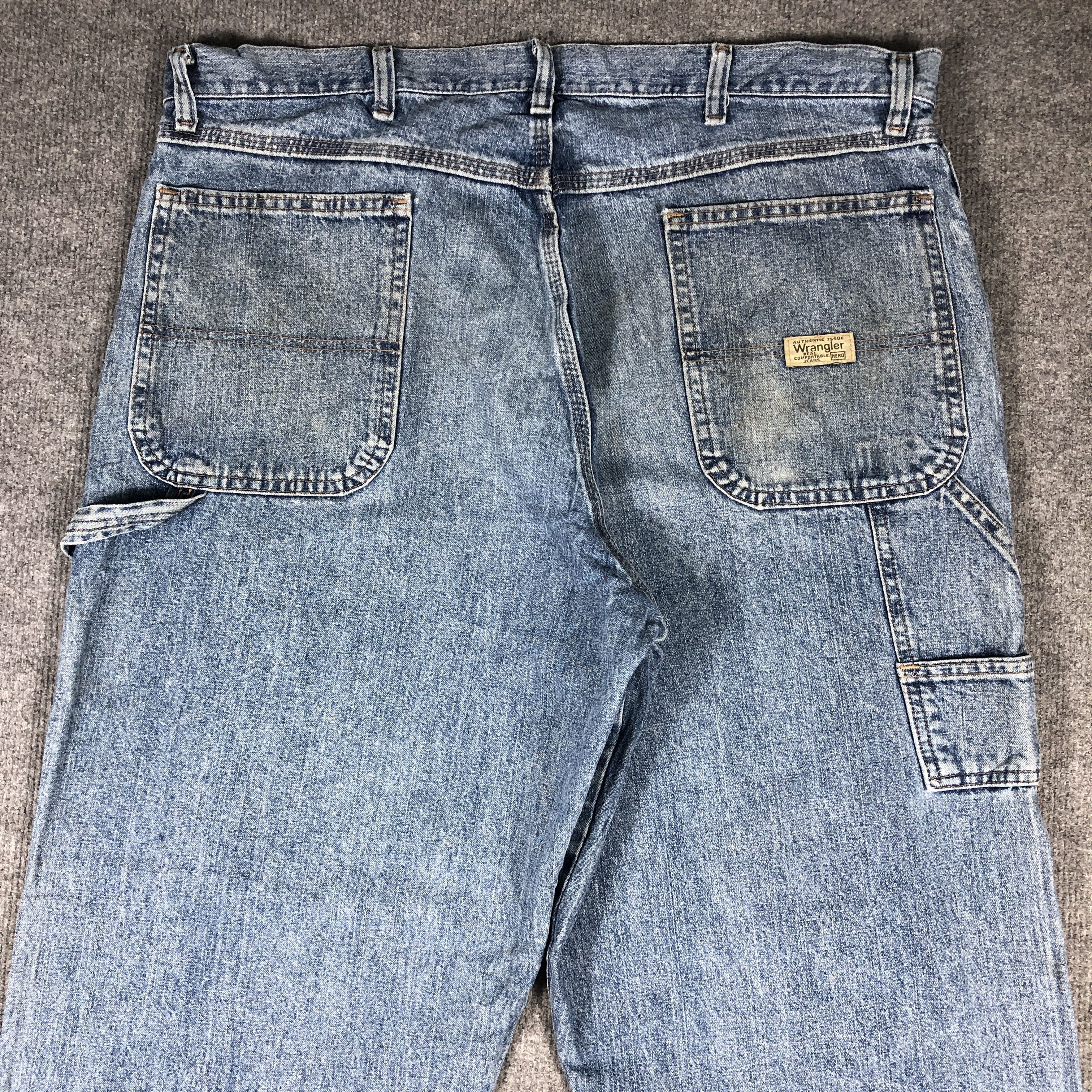 Vintage × Wrangler Vintage Wrangler Carpenter Jeans L785 Size US 39 - 5 Thumbnail