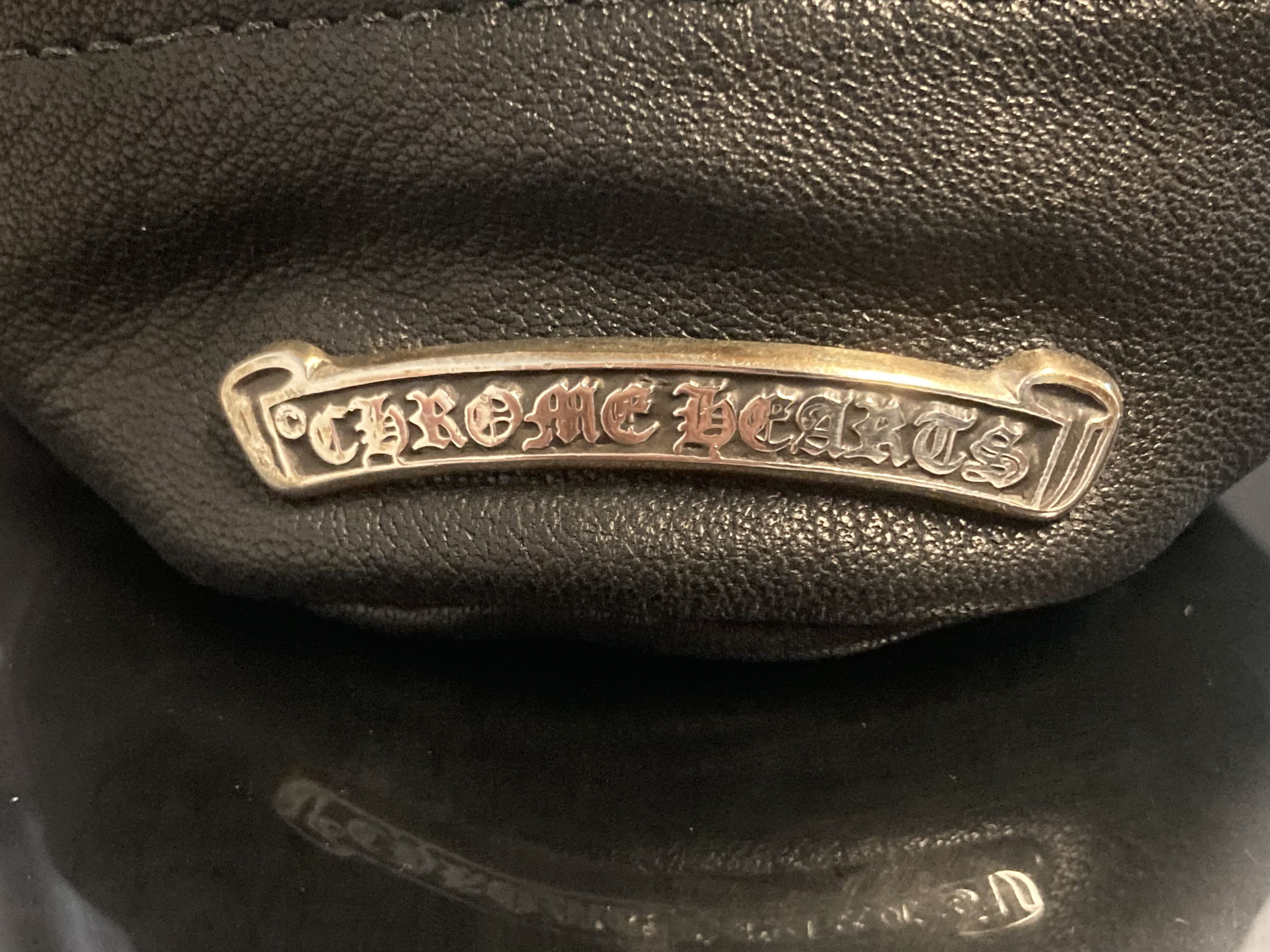 Chrome Hearts Chrome Hearts Scroll Logo Mini1500 Wrist Bag Size ONE SIZE - 10 Thumbnail