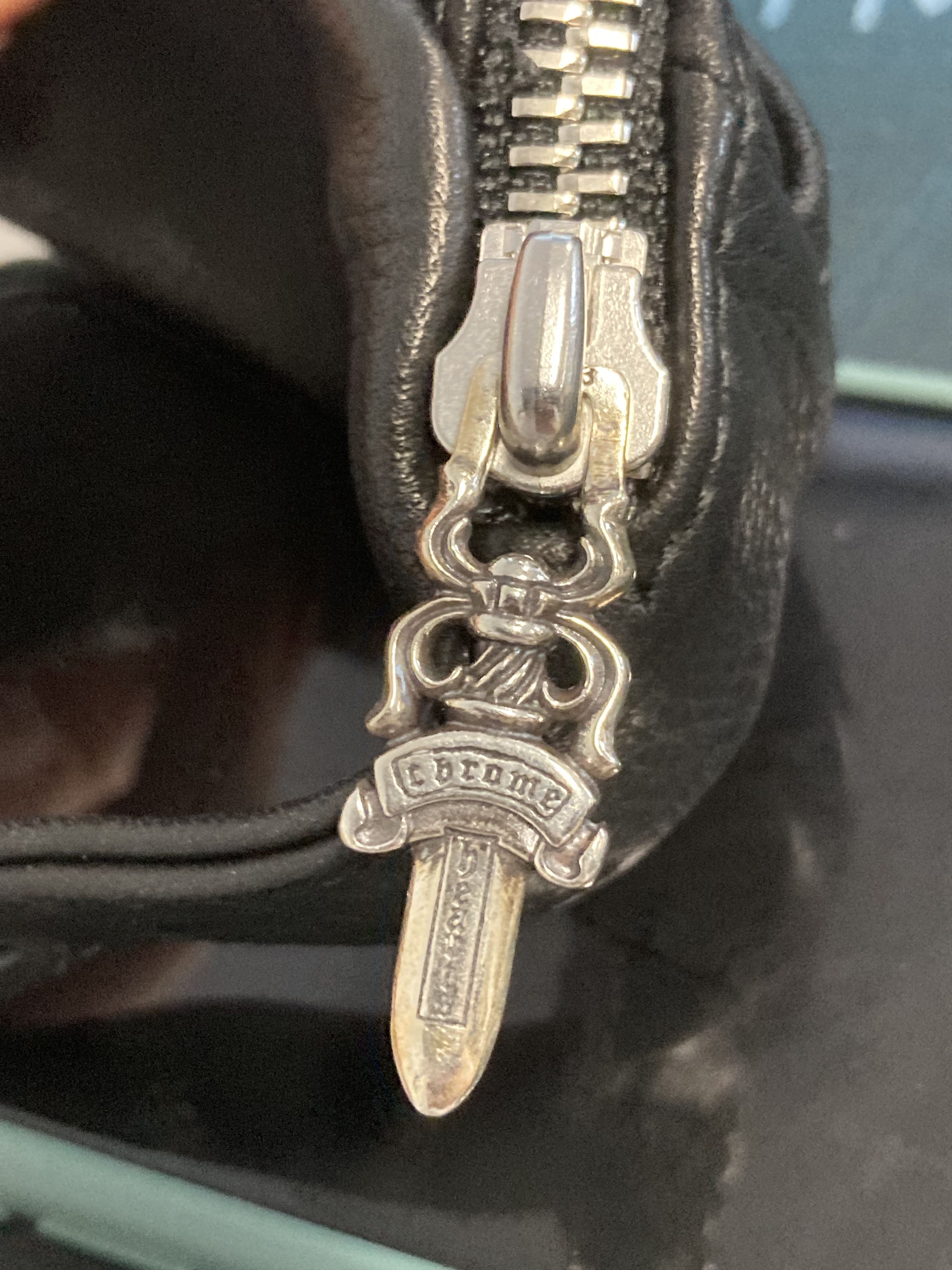 Chrome Hearts Chrome Hearts Scroll Logo Mini1500 Wrist Bag Size ONE SIZE - 12 Thumbnail