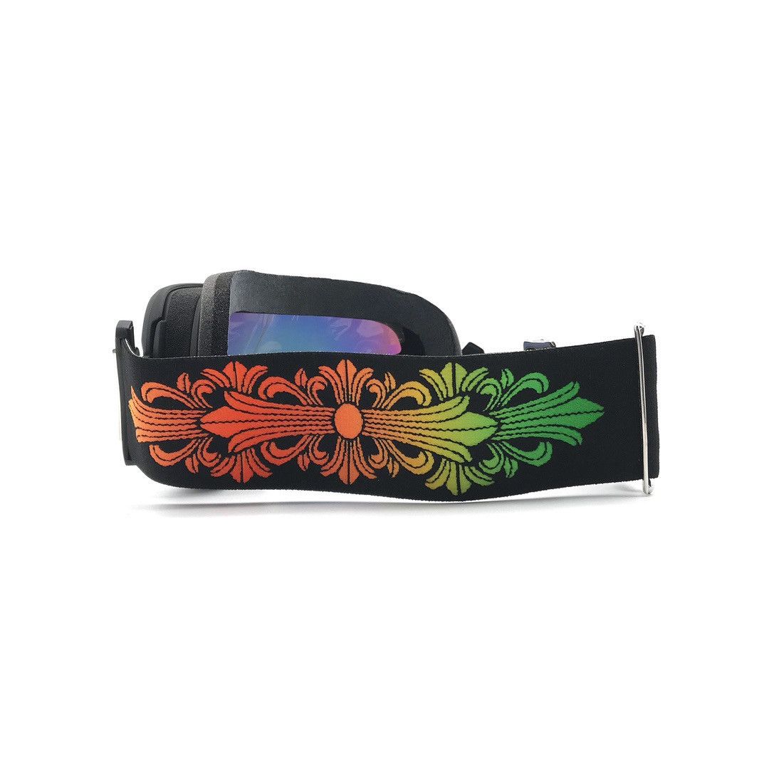 Chrome Hearts Chrome Hearts Scroll Cross Ski Goggles Black Size ONE SIZE - 3 Thumbnail