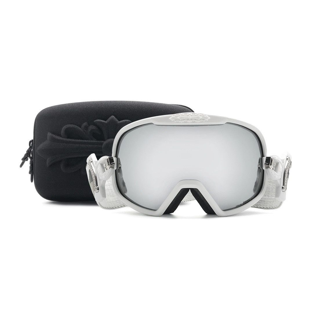 Chrome Hearts Chrome Hearts Scroll Cross White Ski Goggles Size ONE SIZE - 4 Thumbnail