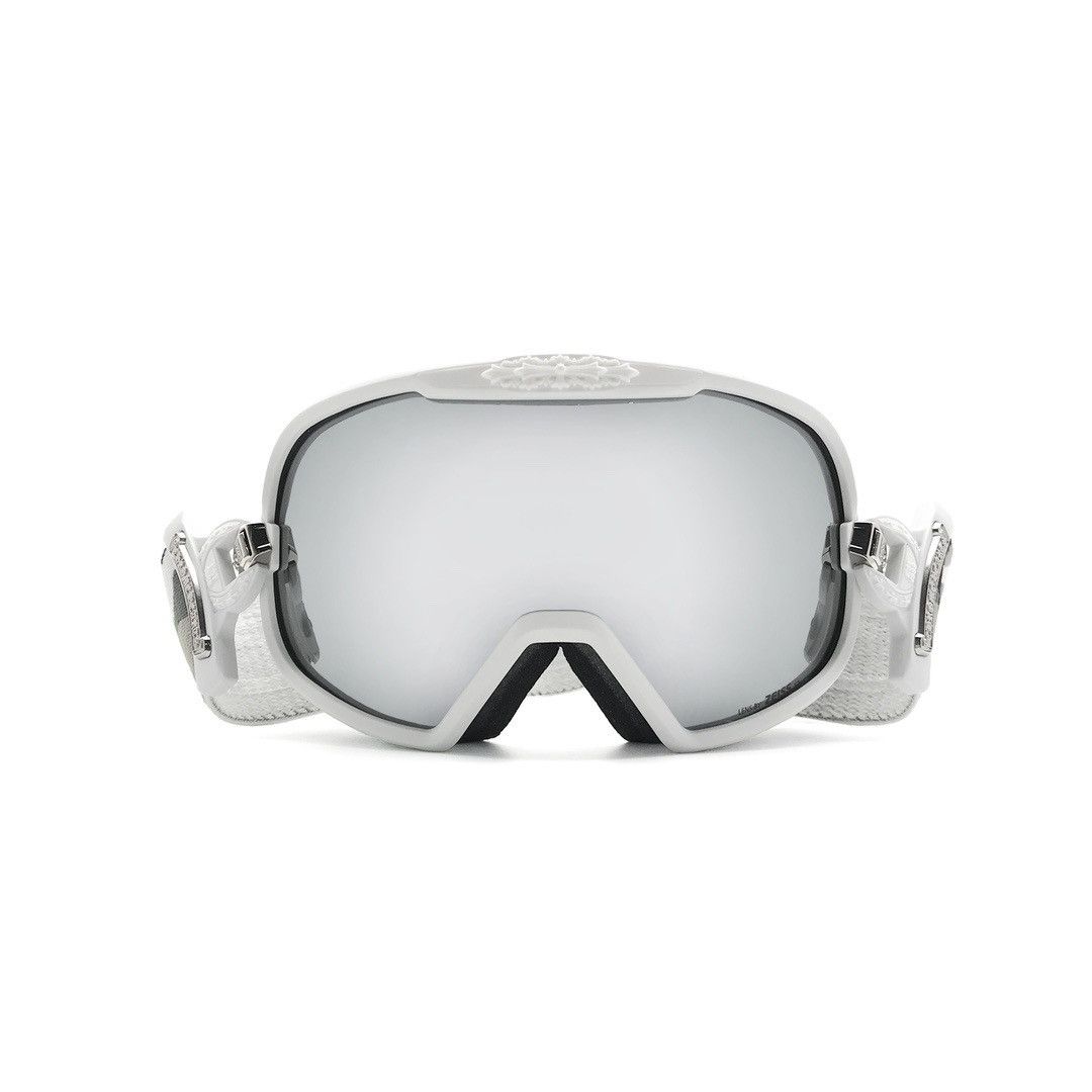 Chrome Hearts Chrome Hearts Scroll Cross White Ski Goggles Size ONE SIZE - 1 Thumbnail