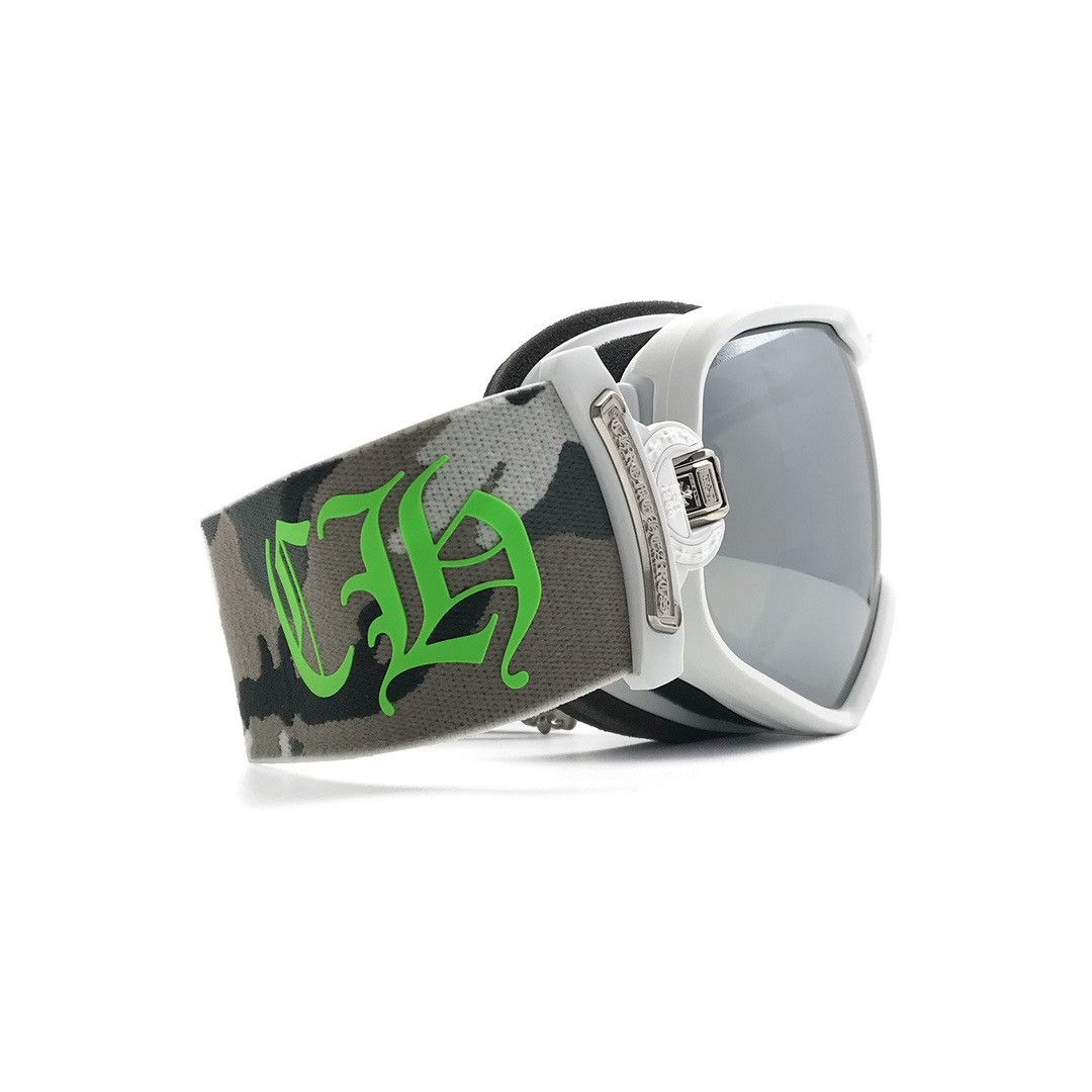 Chrome Hearts Chrome Hearts Scroll Cross White Ski Goggles Size ONE SIZE - 2 Thumbnail