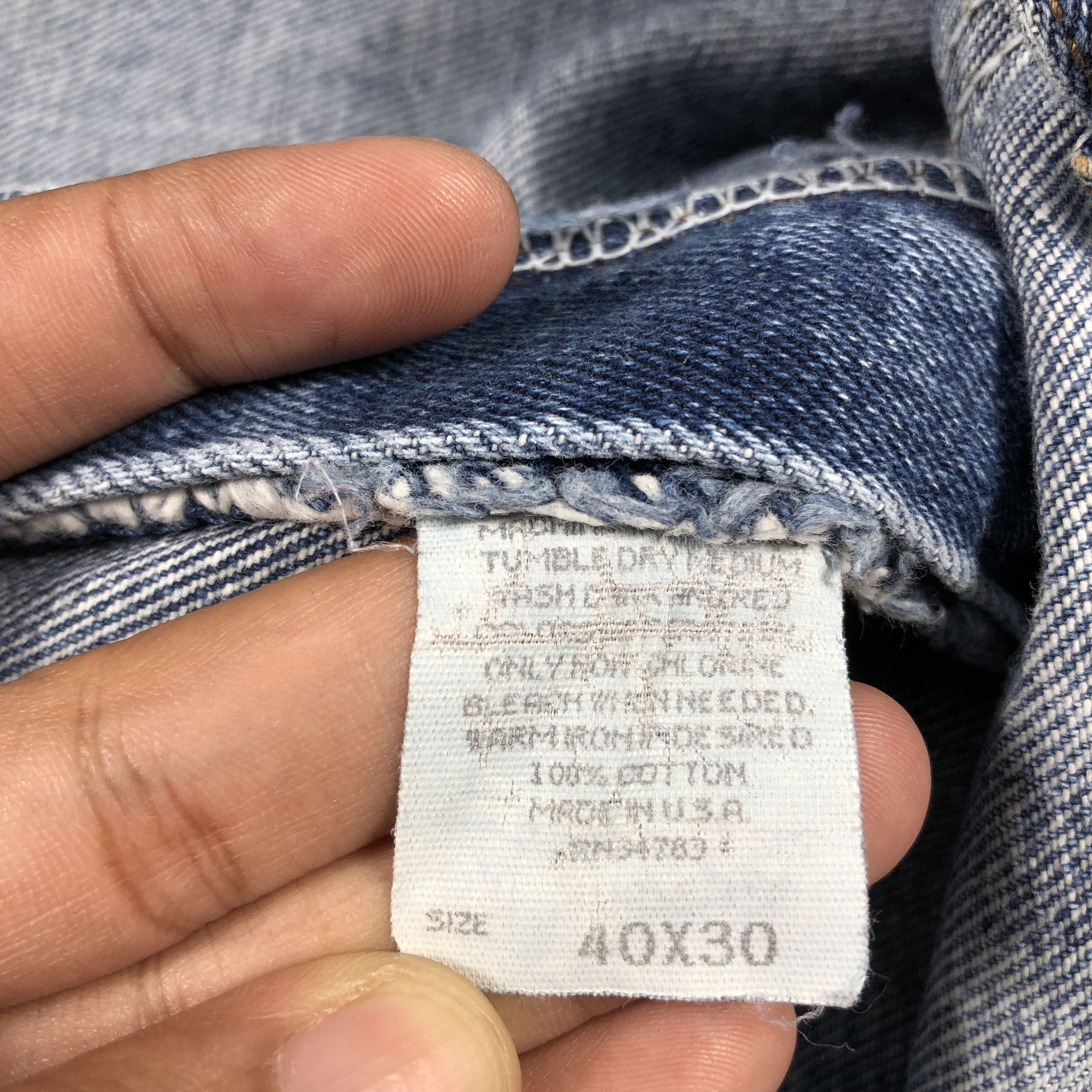 Lee × Vintage Vintage 90s Lee USA Jeans L760 Size US 38 / EU 54 - 10 Thumbnail
