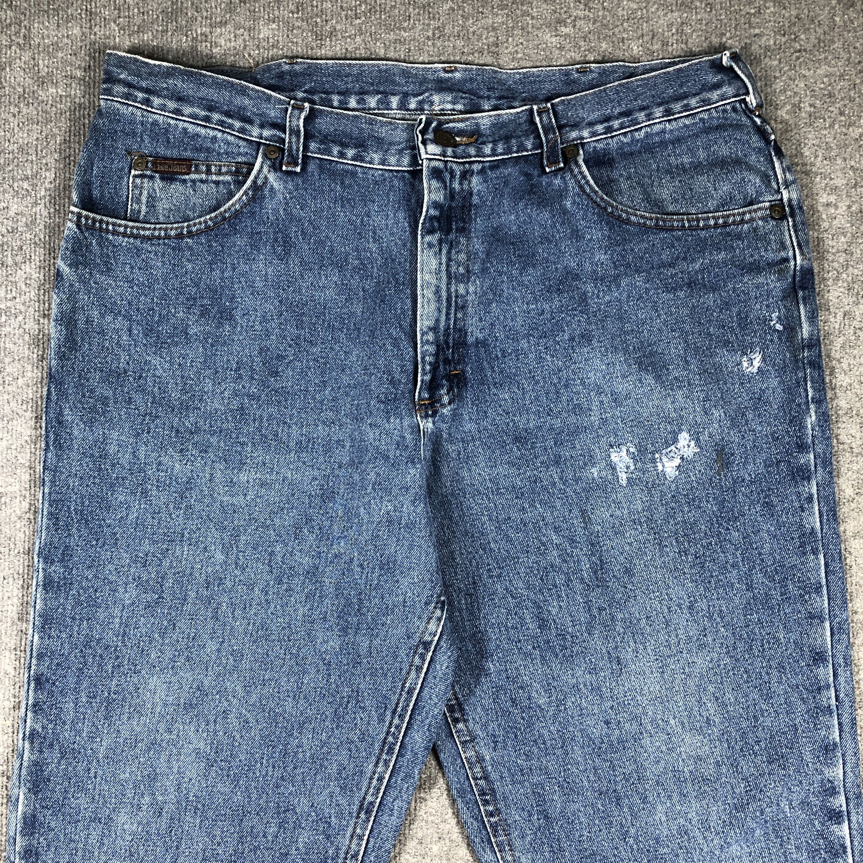 Lee × Vintage Vintage 90s Lee USA Jeans L760 Size US 38 / EU 54 - 3 Thumbnail