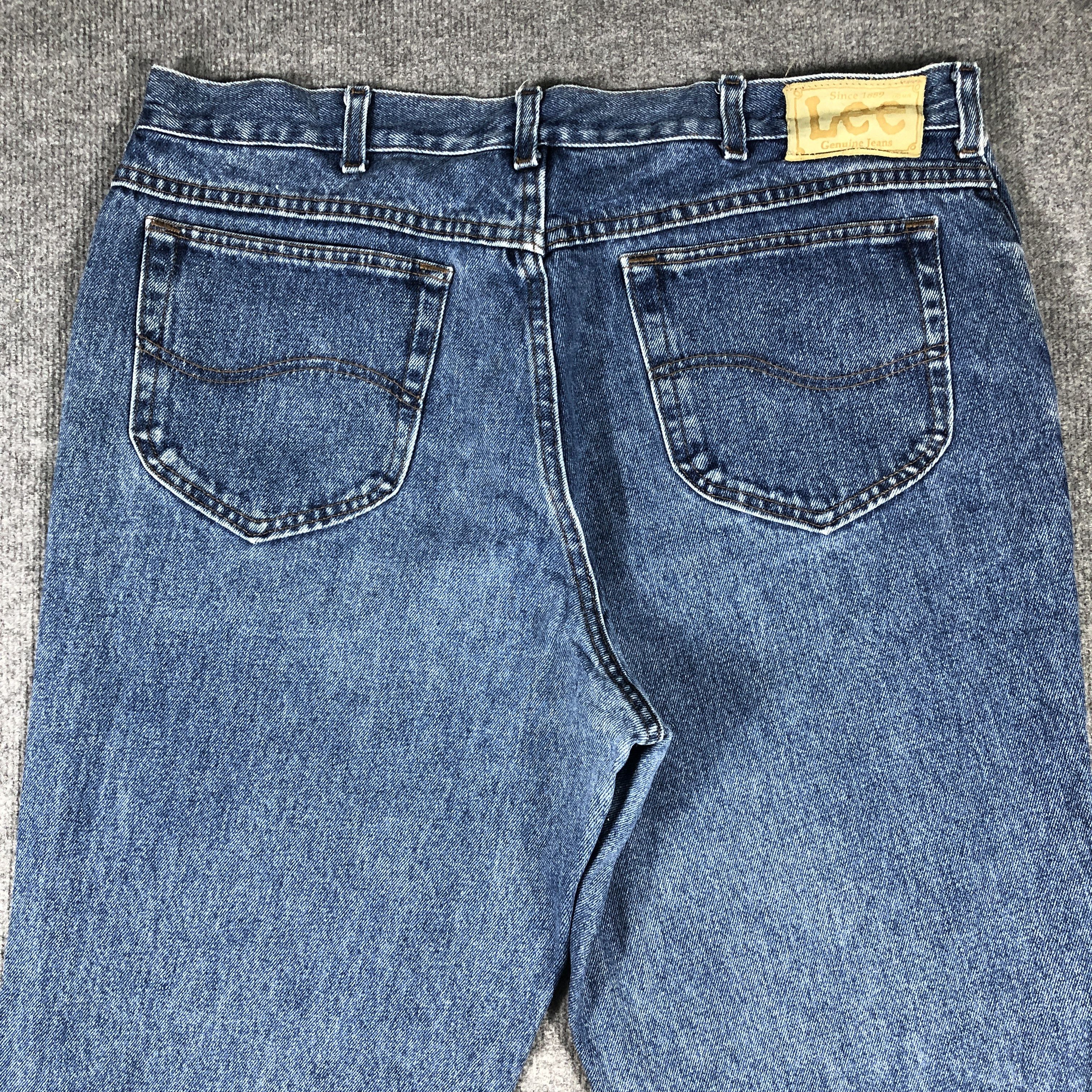 Lee × Vintage Vintage 90s Lee USA Jeans L760 Size US 38 / EU 54 - 6 Thumbnail