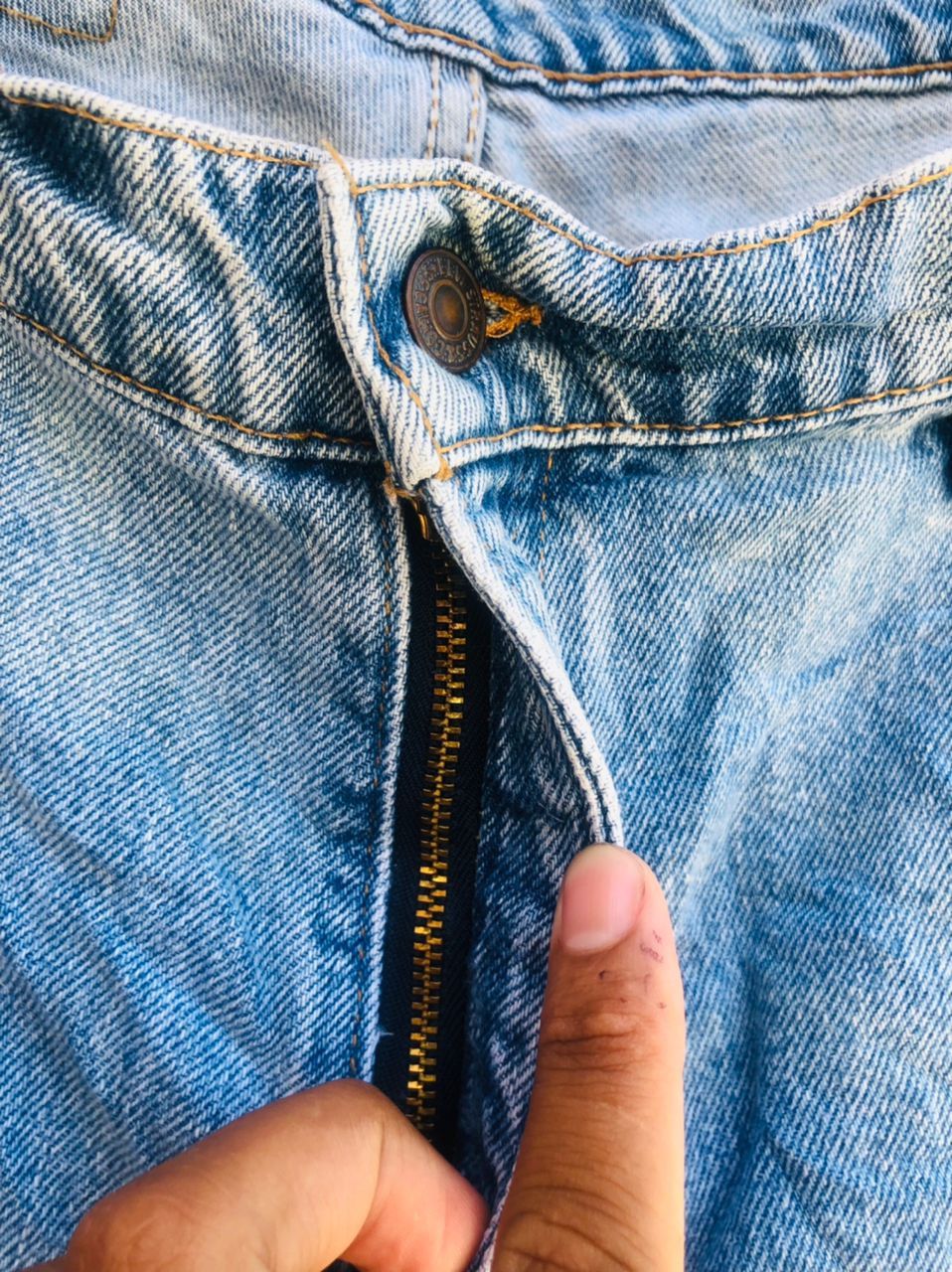 Levi's Vintage Clothing Vintage Levis Custom Japanese Designer Fashion Style Size US 34 / EU 50 - 9 Thumbnail
