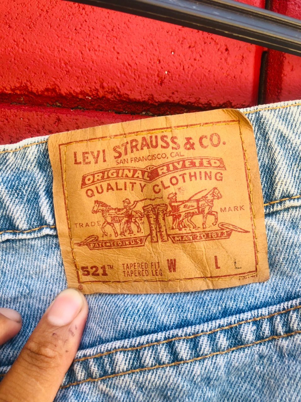 Levi's Vintage Clothing Vintage Levis Custom Japanese Designer Fashion Style Size US 34 / EU 50 - 11 Thumbnail
