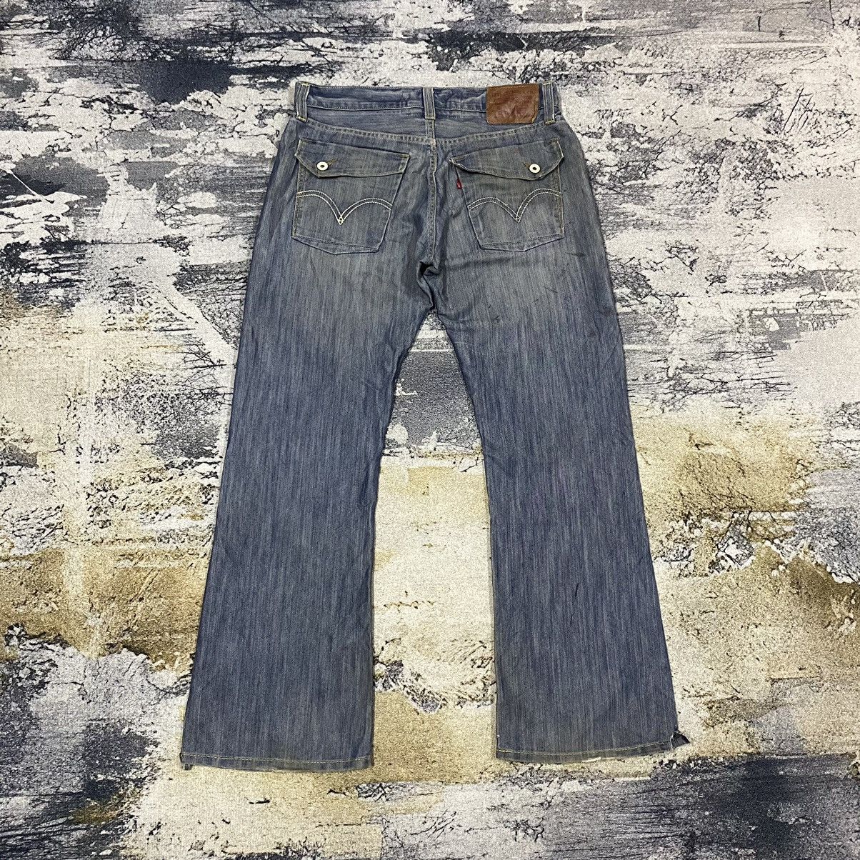 Levi's × Vintage Gcw23🔥Vintage Levis Flare Boot Cut 527 Denim Jeans Size US 33 - 2 Thumbnail