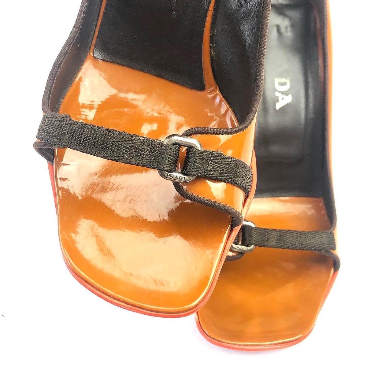 Prada Prada FW99 Shiny Heels Size US 10 / IT 40 - 5 Thumbnail