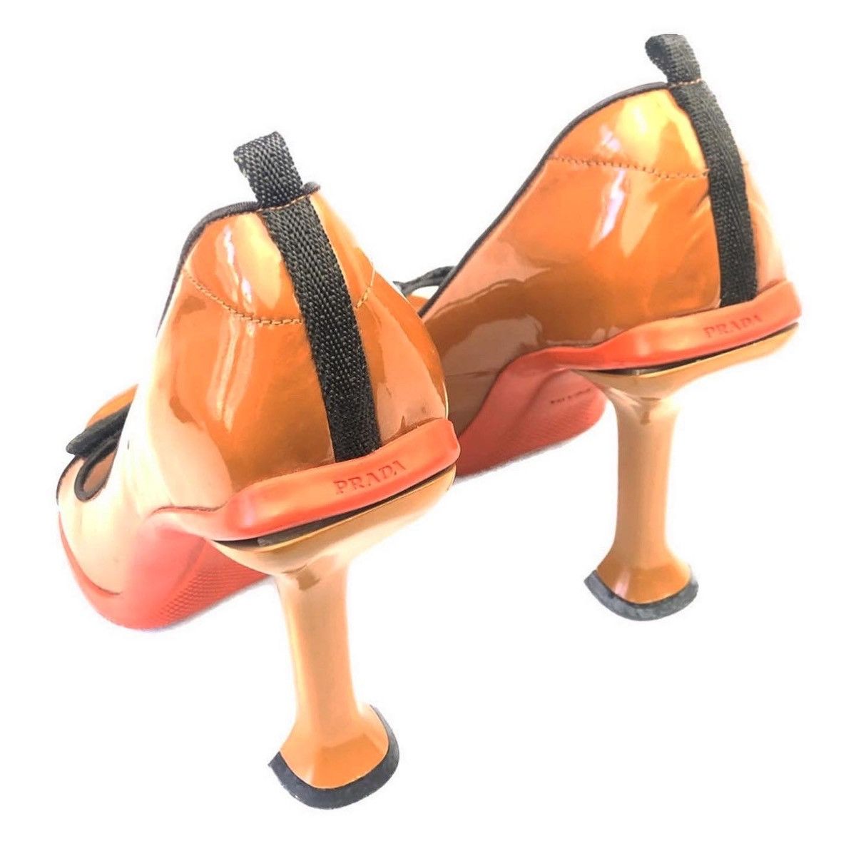 Prada Prada FW99 Shiny Heels Size US 10 / IT 40 - 4 Thumbnail