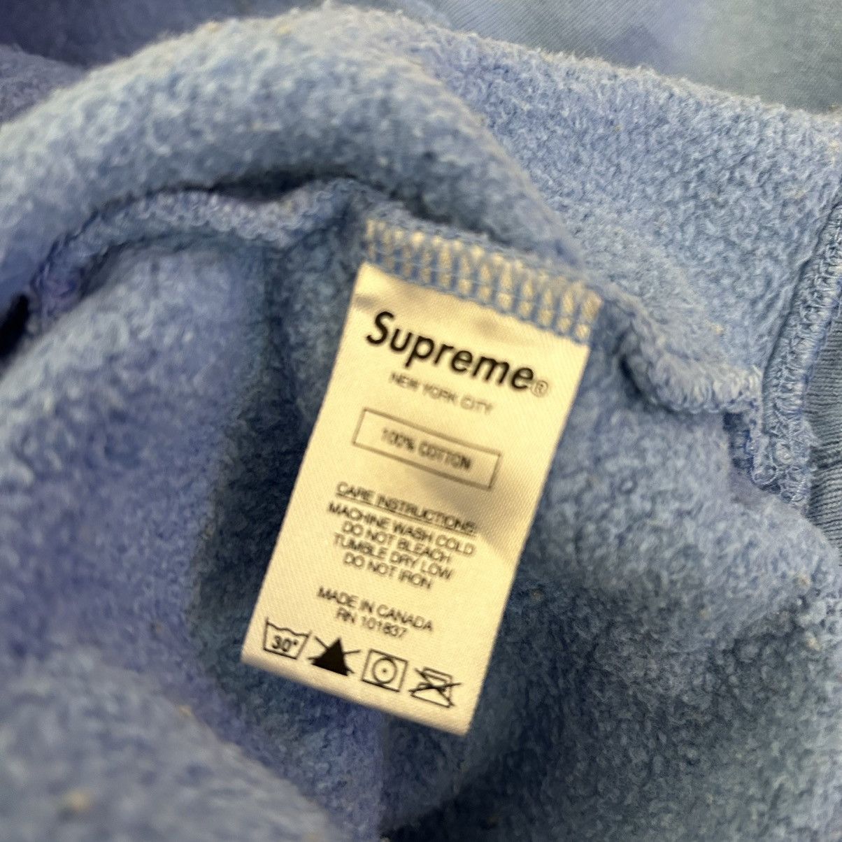 Supreme Used Supreme Tag Logo Hooded Sweatshirt M | Grailed