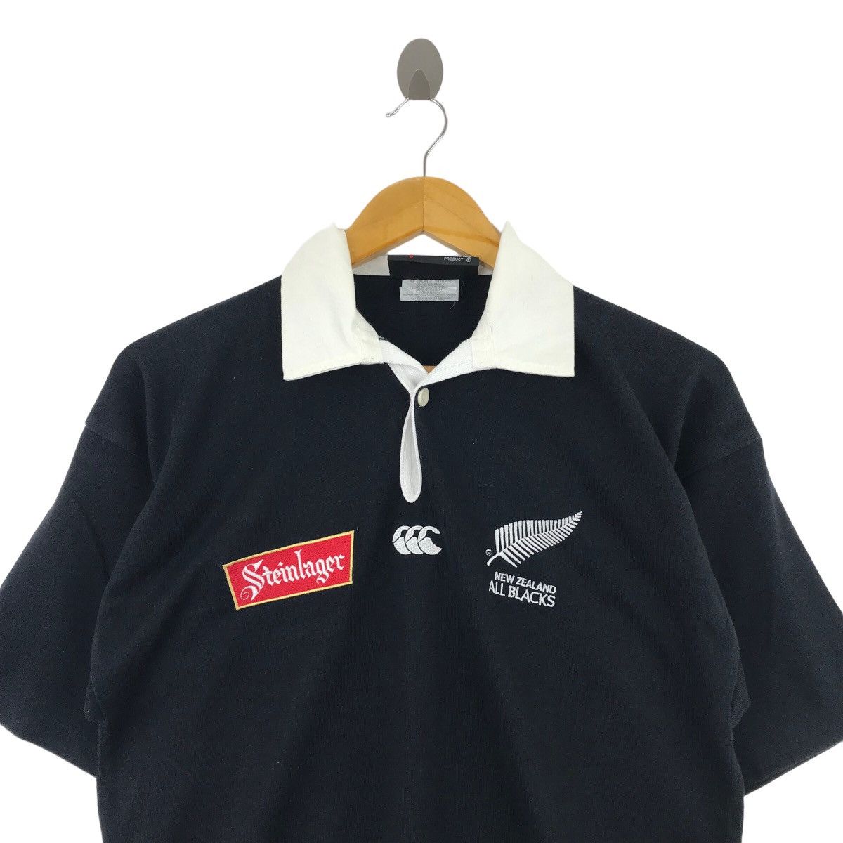 Canterbury of New Zealand Vintage 1994 CANTERBURY STEINLAGER RUGBY Player Issue Size US S / EU 44-46 / 1 - 2 Thumbnail