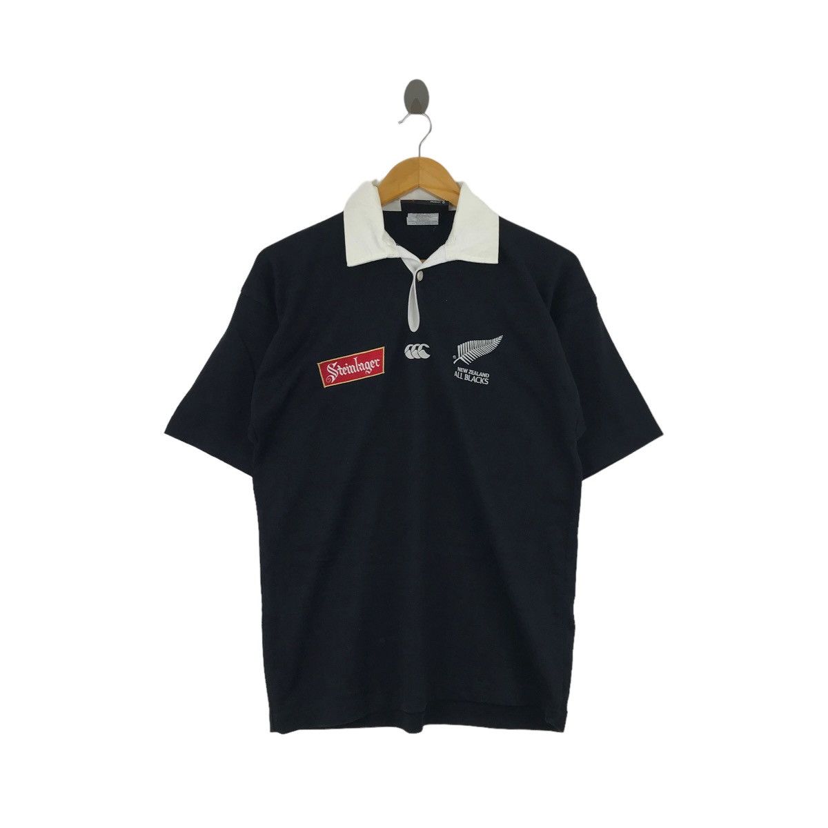 Canterbury of New Zealand Vintage 1994 CANTERBURY STEINLAGER RUGBY Player Issue Size US S / EU 44-46 / 1 - 1 Thumbnail