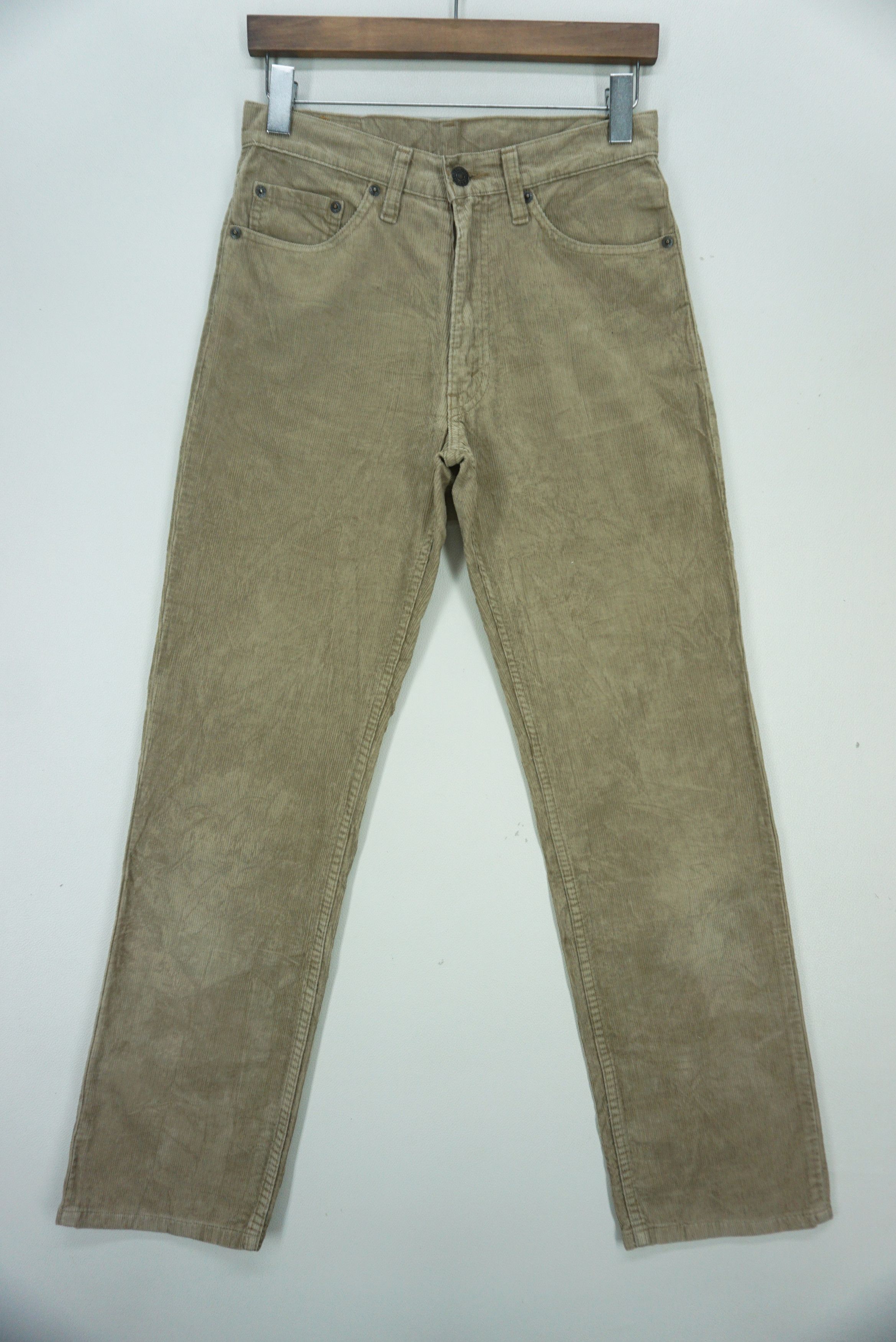 image of Levis x Vintage High Waisted Pants 515-15 High Rise Cords Pants Japan Made in Brown/Beige, Women's 