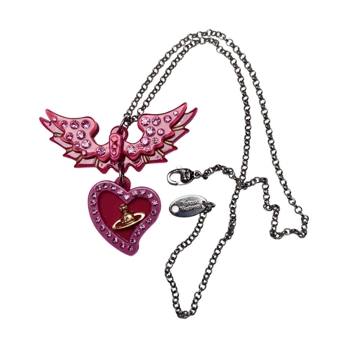 Vivienne Westwood Vivienne Westwood Winged Heart Necklace | Grailed
