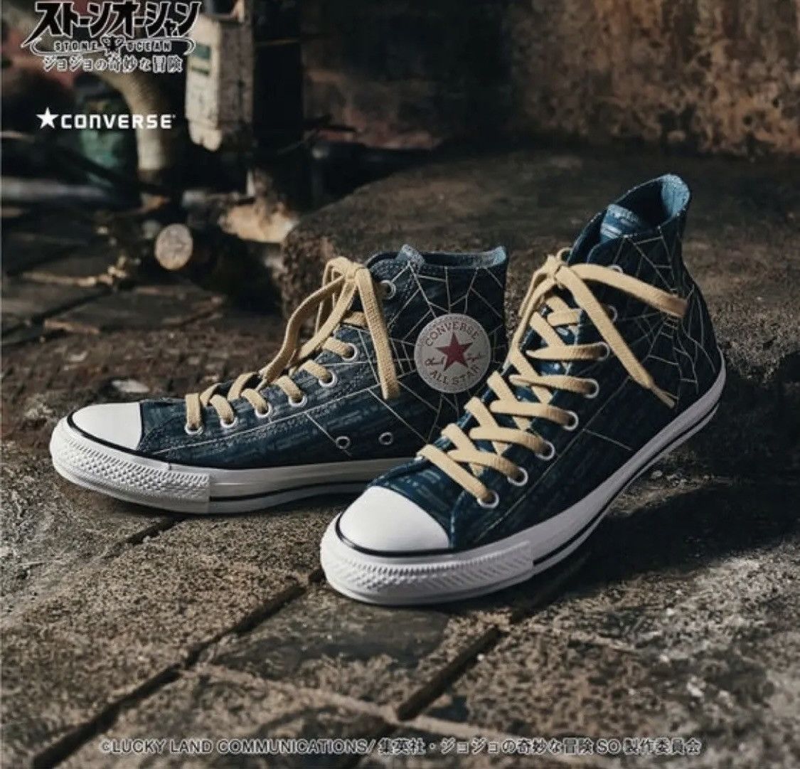 Converse Jojo’s bizarre adventure CONVERSE stone ocean Sneakers Size US 9.5 / EU 42-43 - 1 Thumbnail