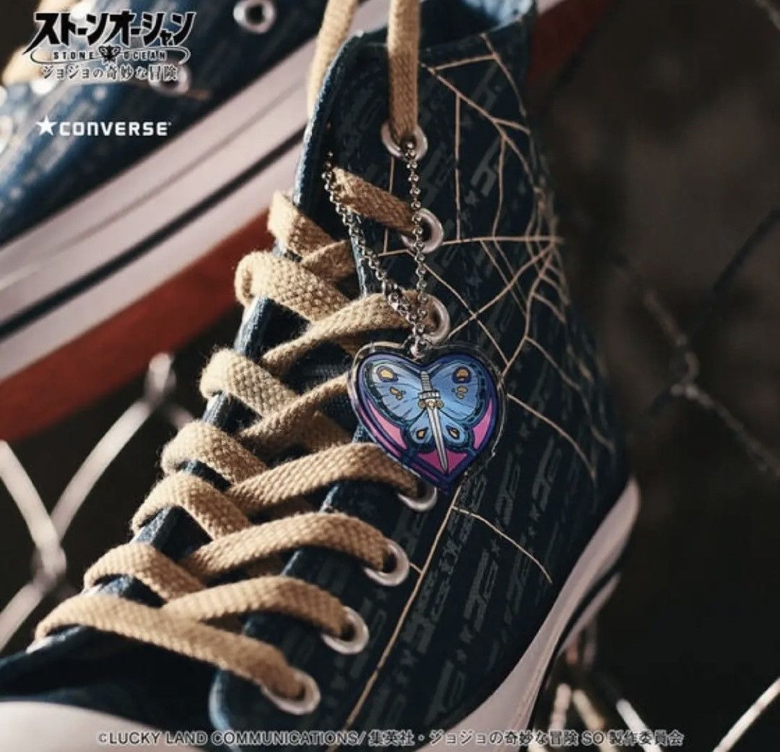 Converse Jojo’s bizarre adventure CONVERSE stone ocean Sneakers Size US 9.5 / EU 42-43 - 3 Thumbnail