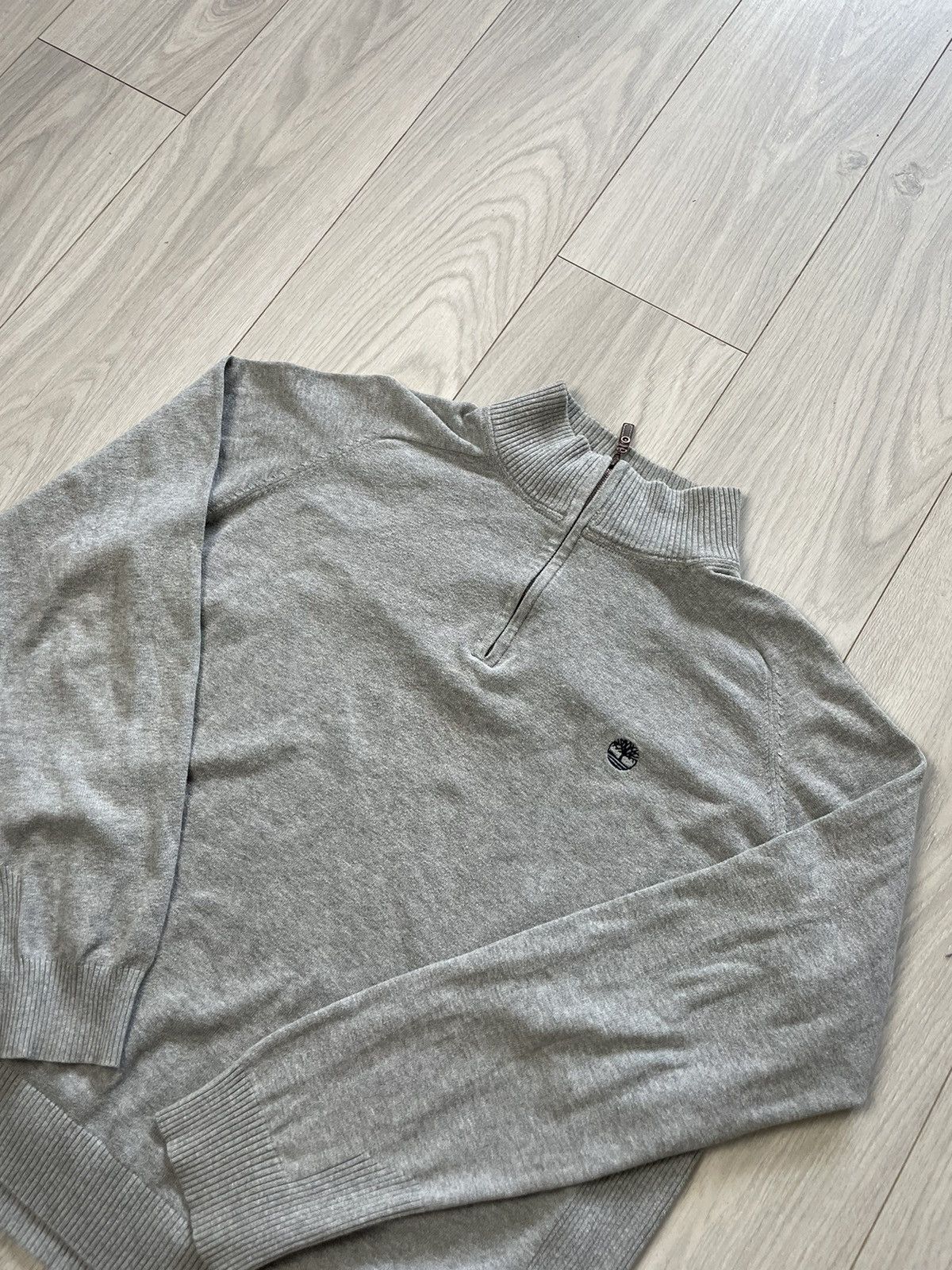 Timberland Vintage 1/4 Zip Sweater Timberland Earthkeepers Size US XXL / EU 58 / 5 - 2 Thumbnail
