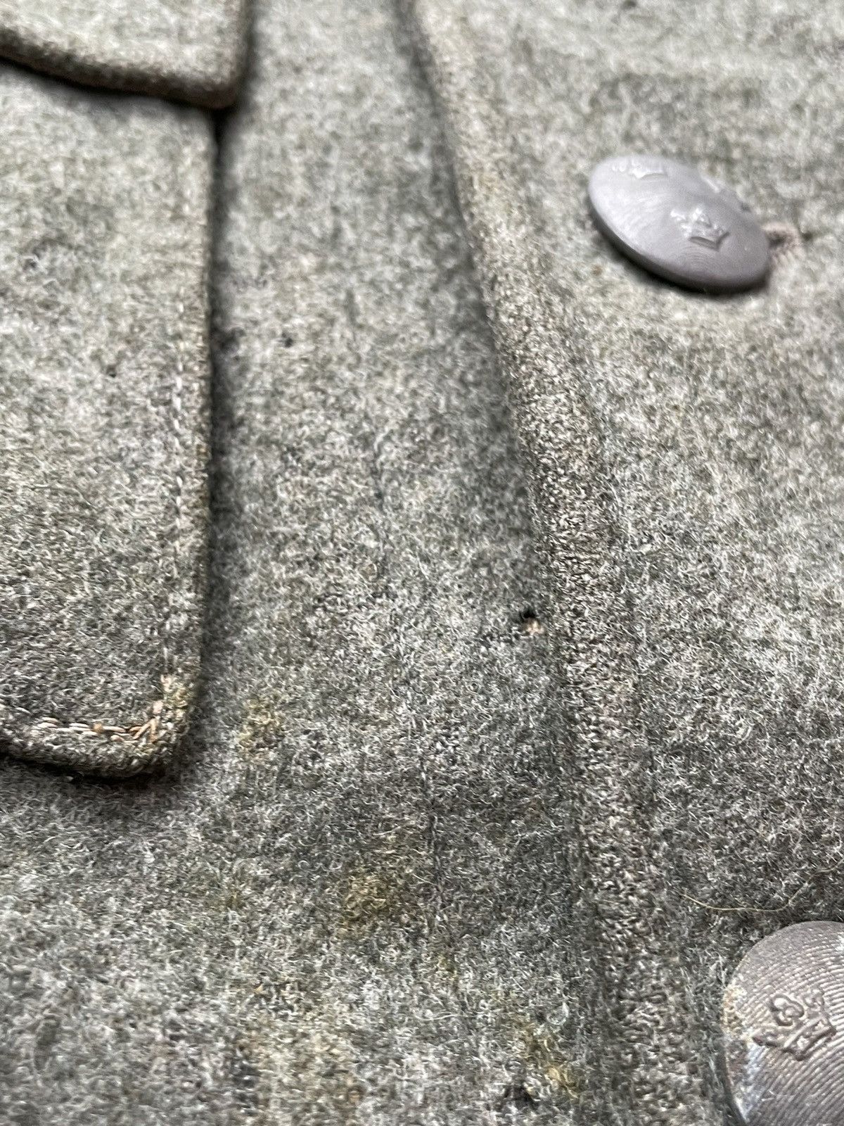 Vintage Vintage 1951 M42 Swedish Army Wool Jqcket Size US M / EU 48-50 / 2 - 17 Thumbnail