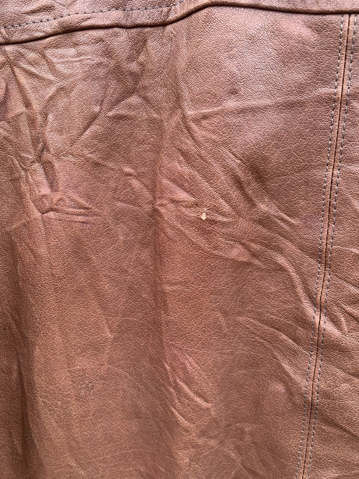 Japanese Brand Vintage 291295 Homme Leather Jacket ‘Cowhide ‘ Size US M / EU 48-50 / 2 - 13 Thumbnail