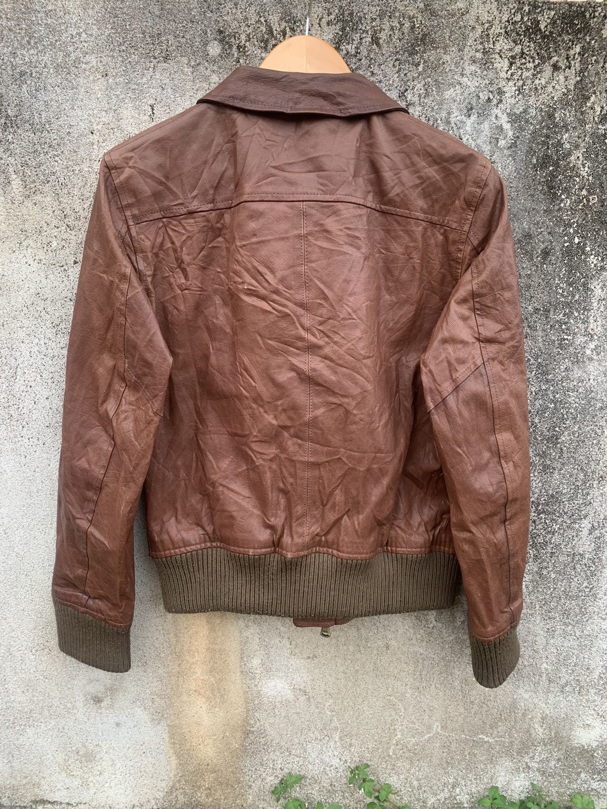 Japanese Brand Vintage 291295 Homme Leather Jacket ‘Cowhide ‘ Size US M / EU 48-50 / 2 - 5 Thumbnail