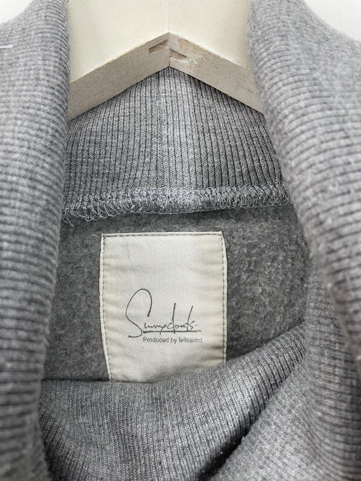 Japanese Brand Sunny clouds turtle neck hoodie Size US M / EU 48-50 / 2 - 5 Thumbnail