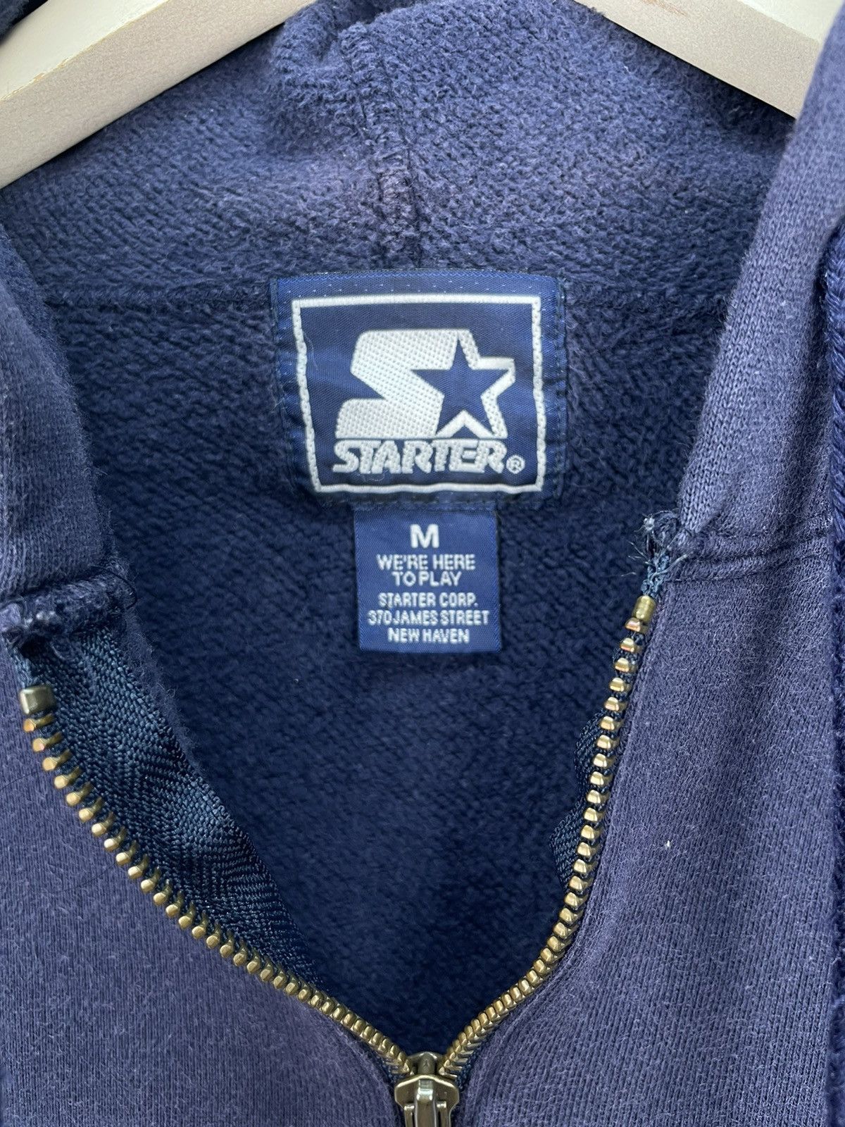 Starter Vintage 90s Starter USA hoodie Size US M / EU 48-50 / 2 - 5 Thumbnail
