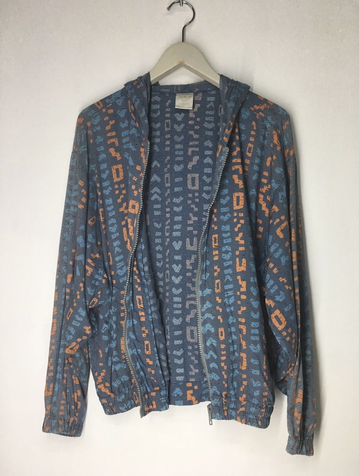 Adidas Vintage 90s Adidas Hoodie Light Jacket Size US L / EU 52-54 / 3 - 3 Thumbnail
