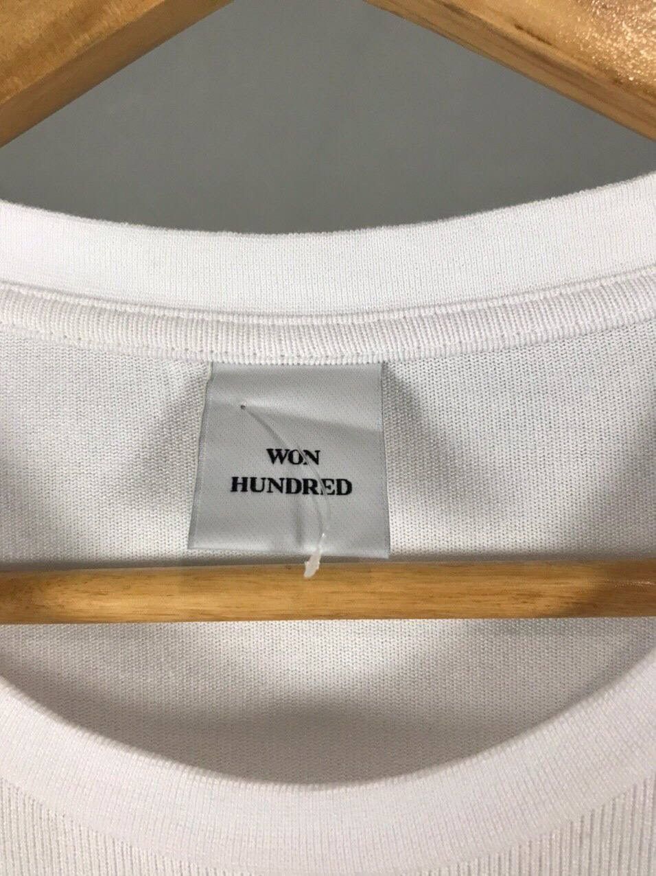 Other × Won Hundred Won Hundred streetwear white tee Size US M / EU 48-50 / 2 - 4 Thumbnail