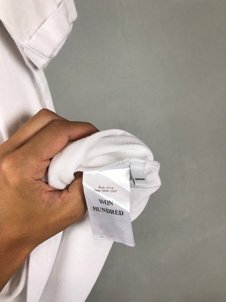Other × Won Hundred Won Hundred streetwear white tee Size US M / EU 48-50 / 2 - 6 Thumbnail